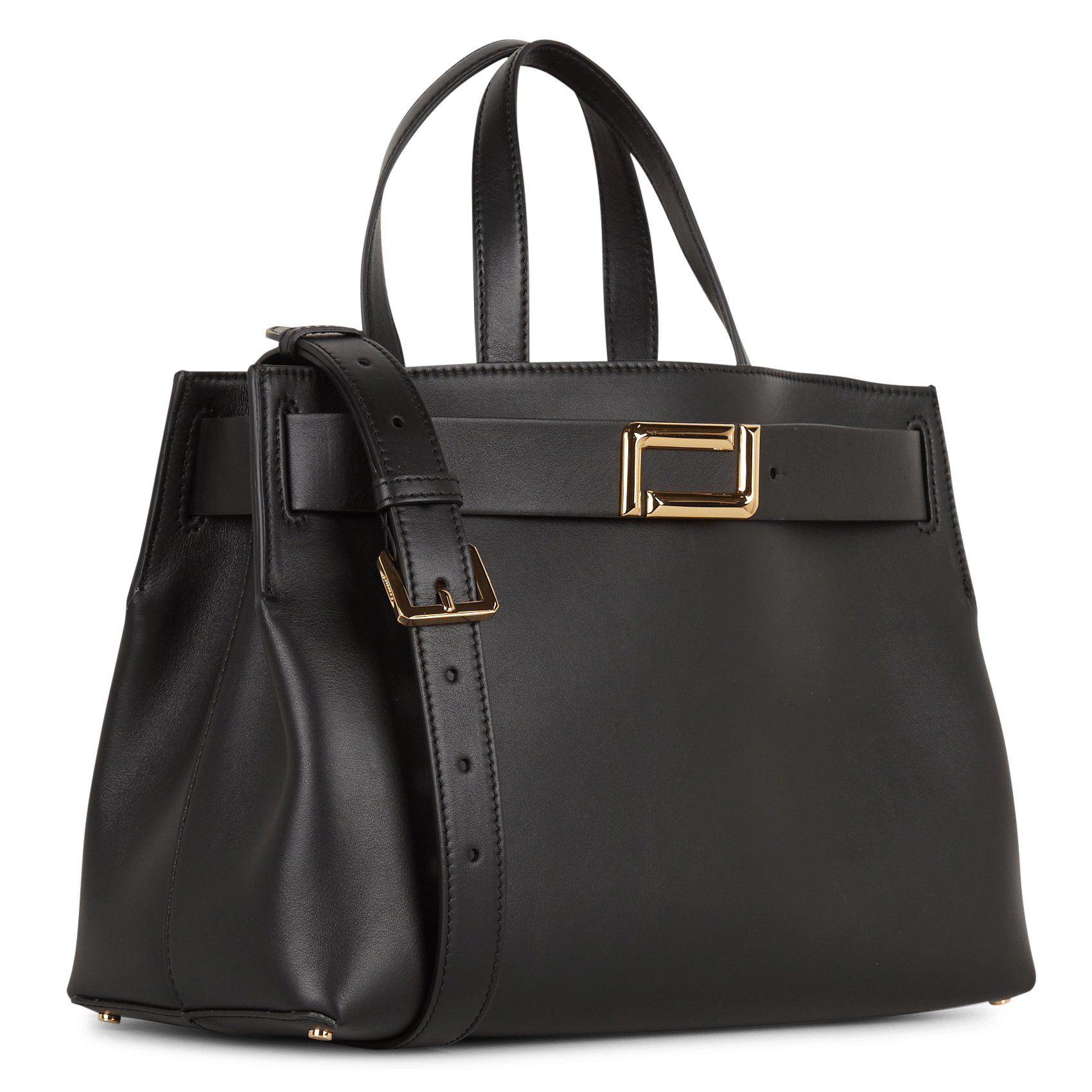 Billy L leather bag  LANCEL Black