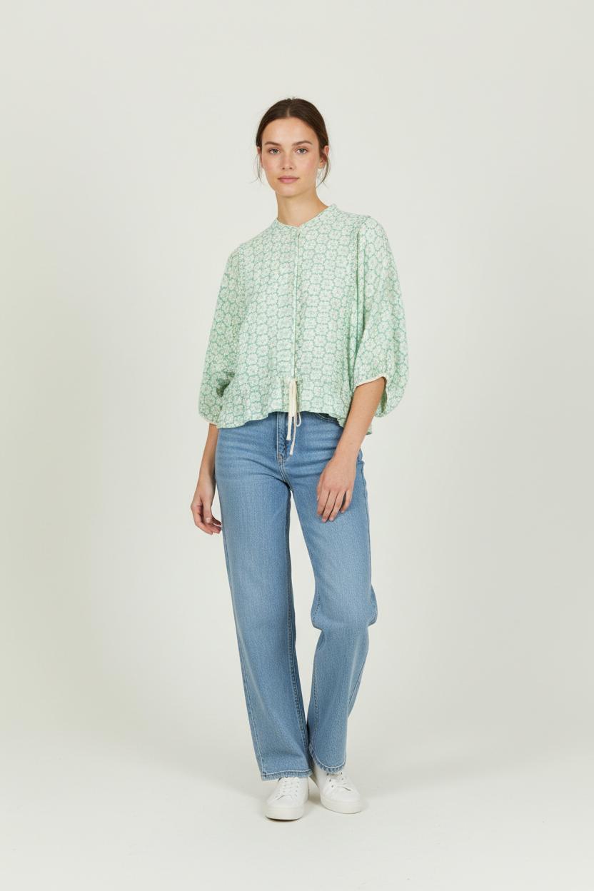 Blouse BELLEROSE - Seconde Main Green