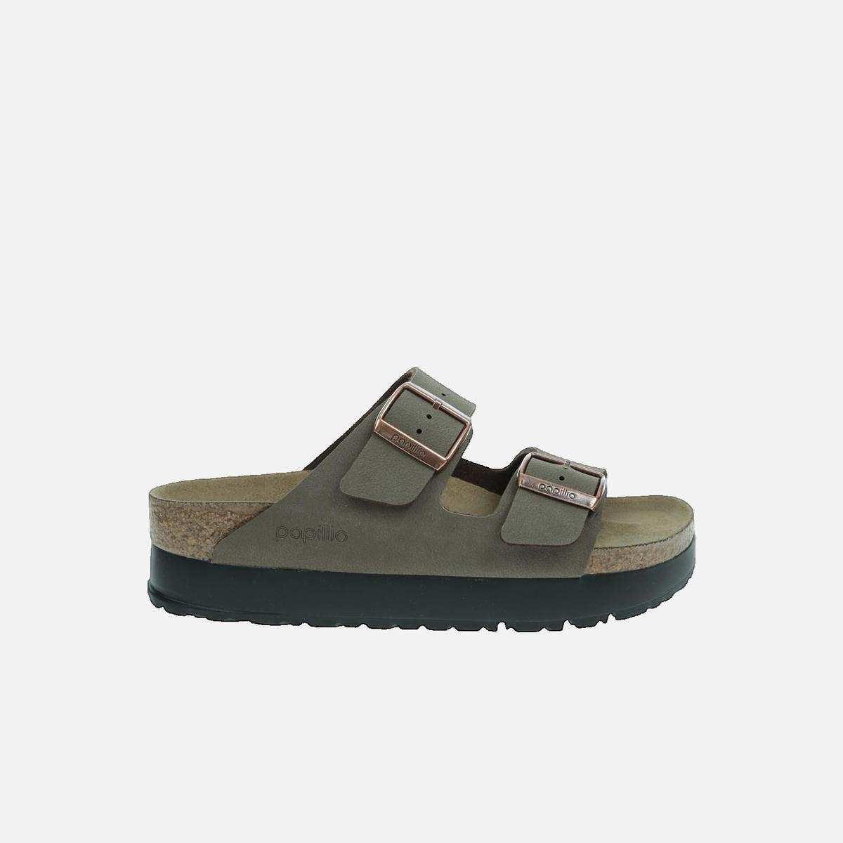 Arizona flat sandals BIRKENSTOCK Brown