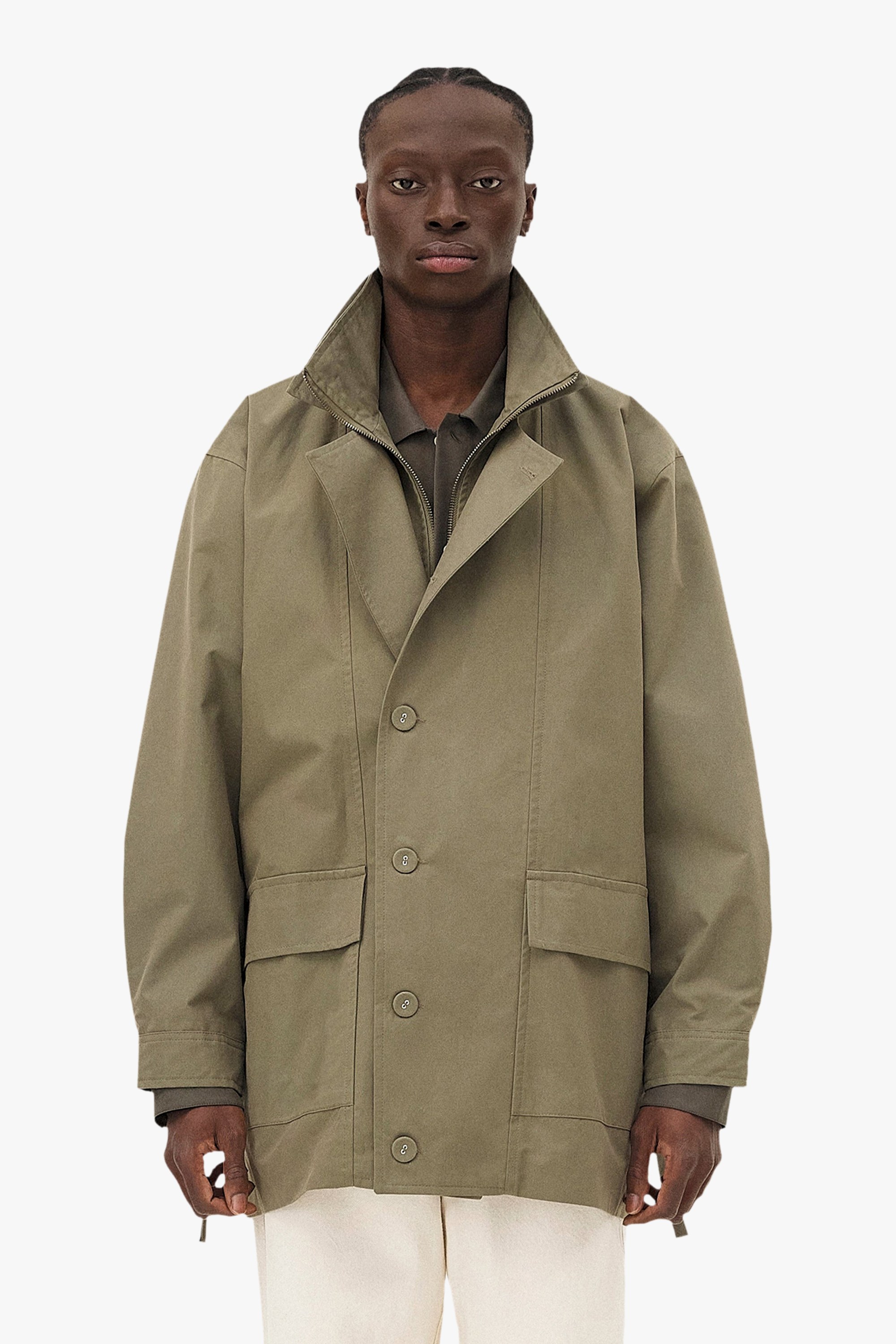 Long coat haro Noyoco Green