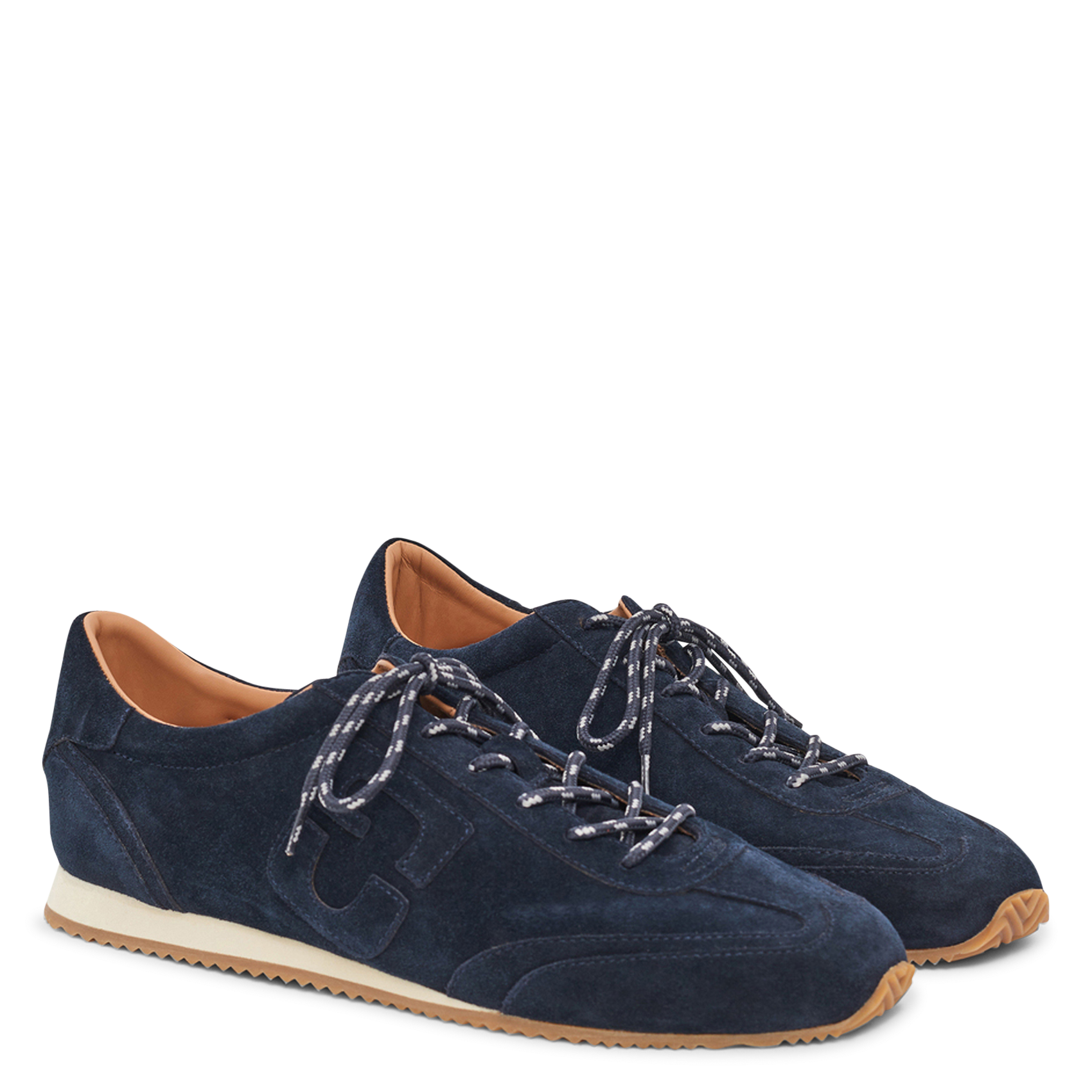 Low-top leather trainers | Blue GERARD DAREL Women