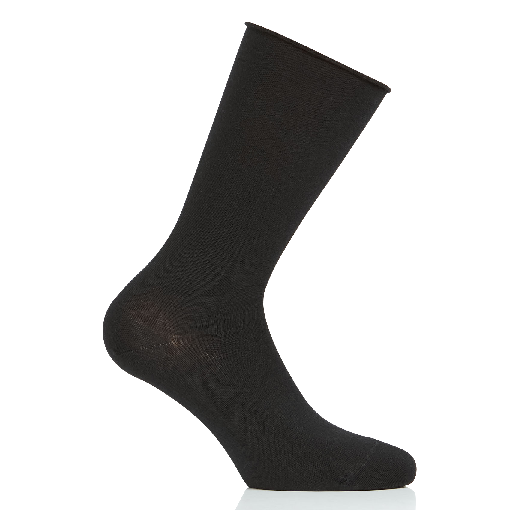 Fine wool-mix socks BLEUFORET Black