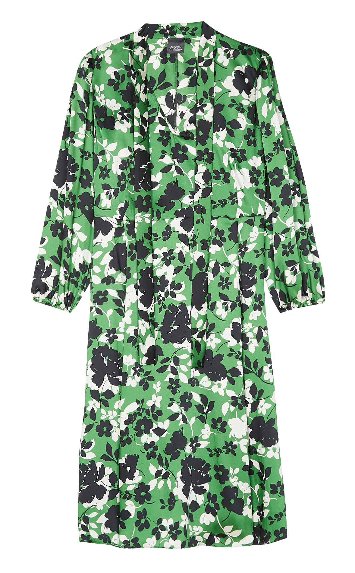 Geblümtes Maxikleid mit V-Ausschnitt PERSONA by Marina Rinaldi Grun