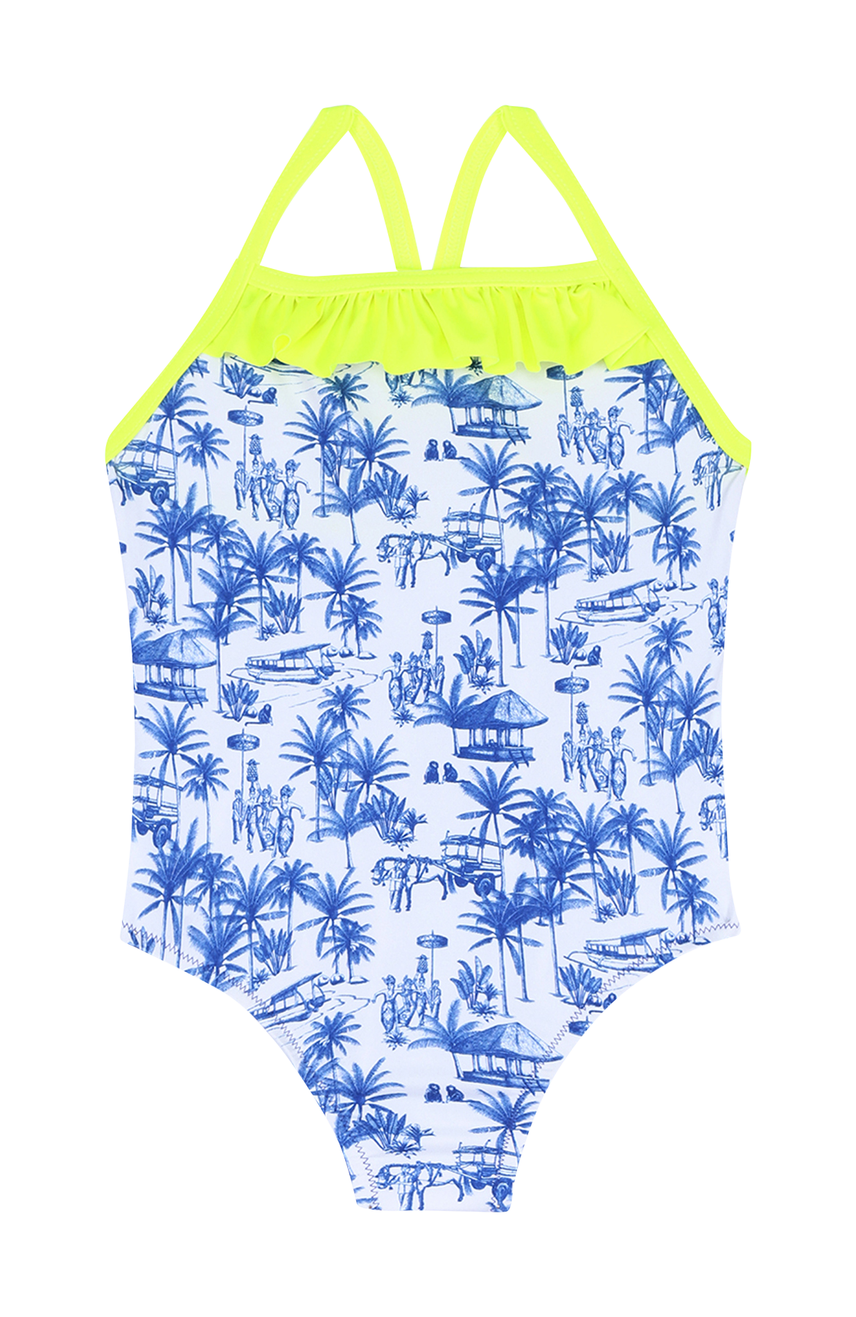 One-piece swimsuit GILI'S Blue