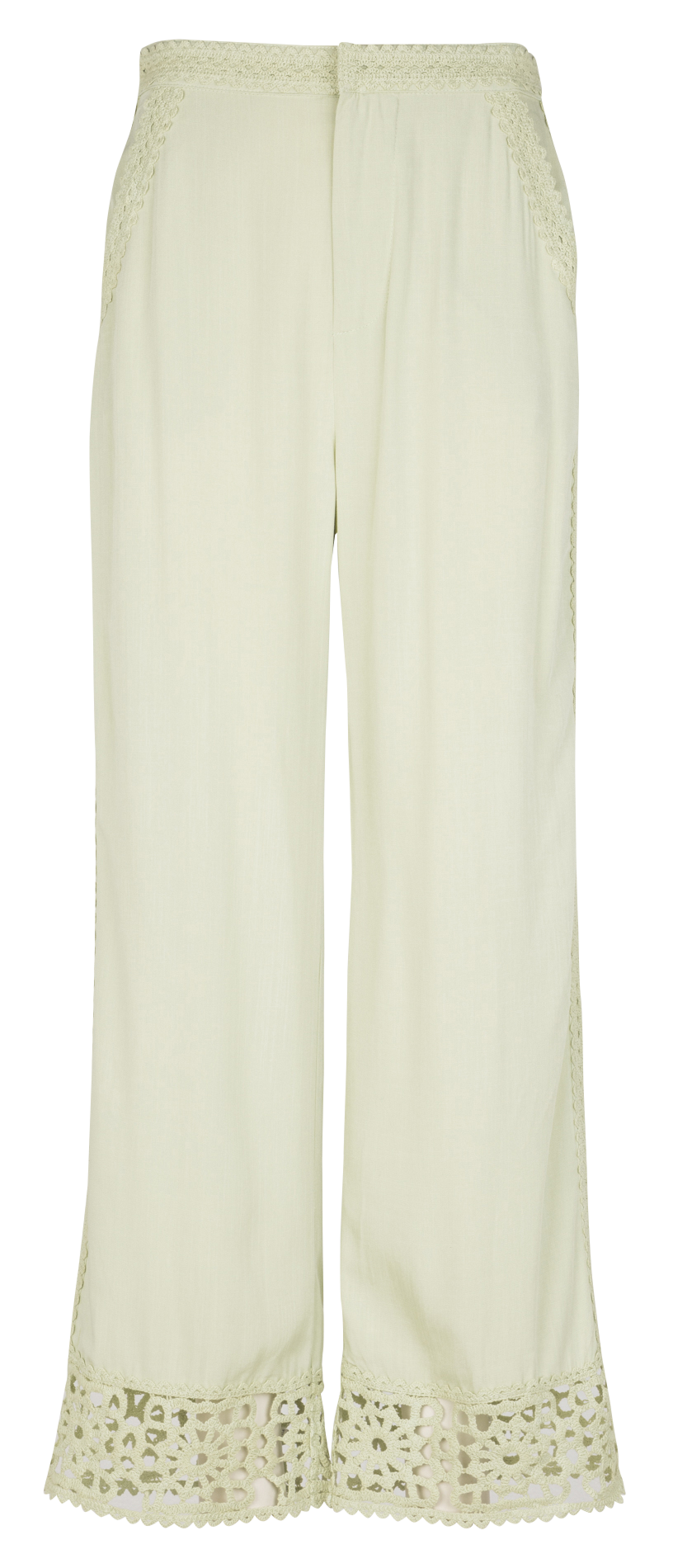 Wide trousers LA PETITE ETOILE Green