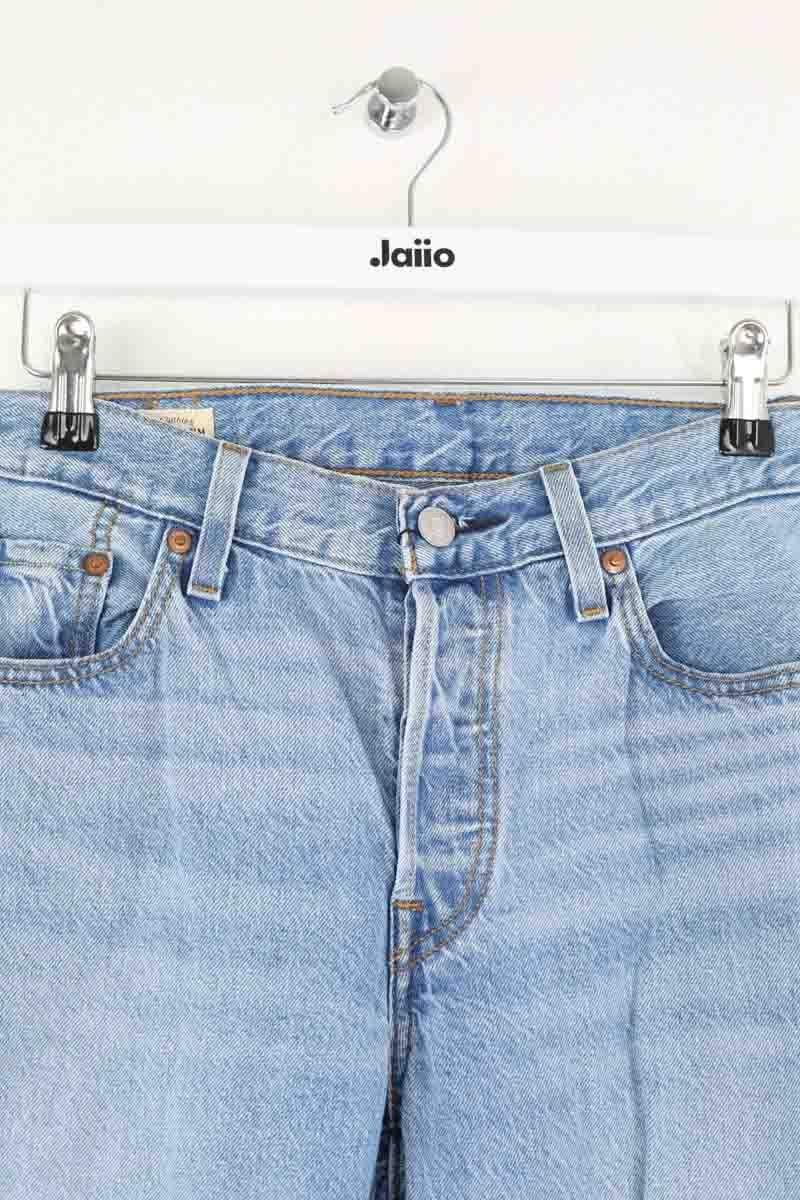 501? straight cotton jeans LEVI'S - Seconde main Blue