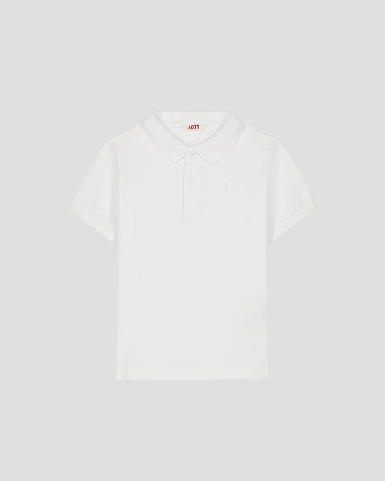 Cotton Polo Shirt JOTT White