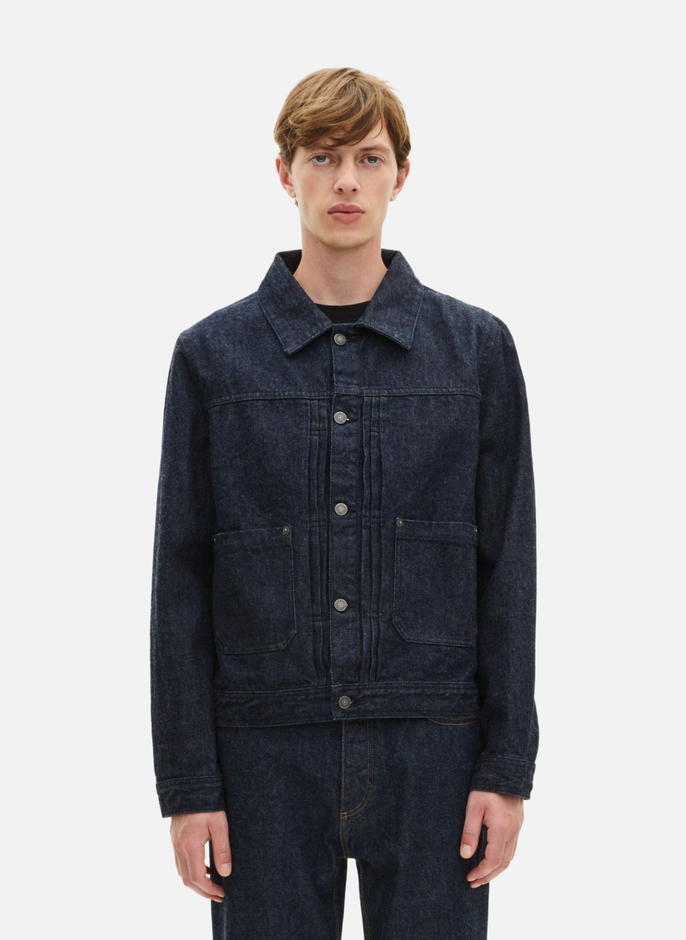 Dark denim jacket THE KOOPLES Blue