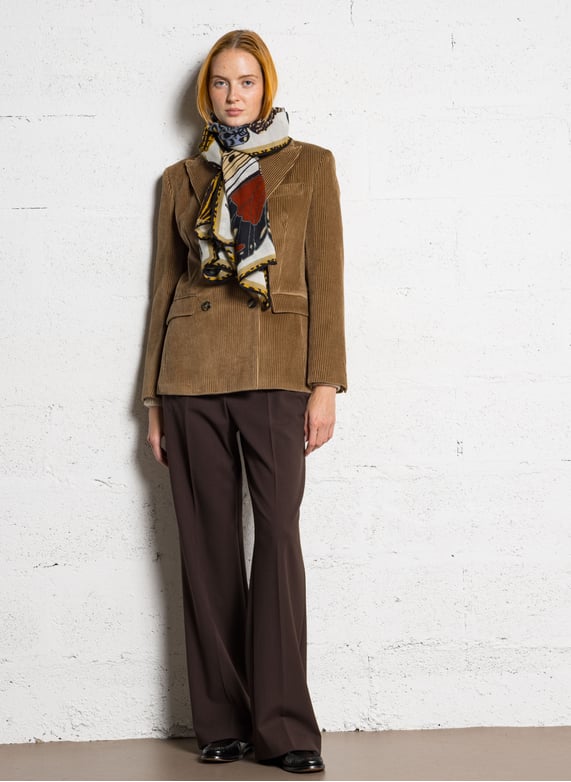 Bottines en cuir velours - Look 5