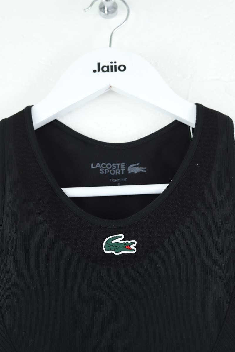 Sport top LACOSTE - SECONDE MAIN Black