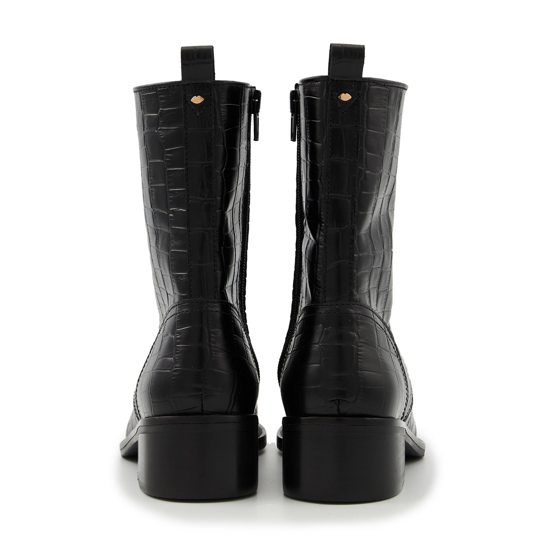 Janis leather look BONS BAISERS PARIS Black