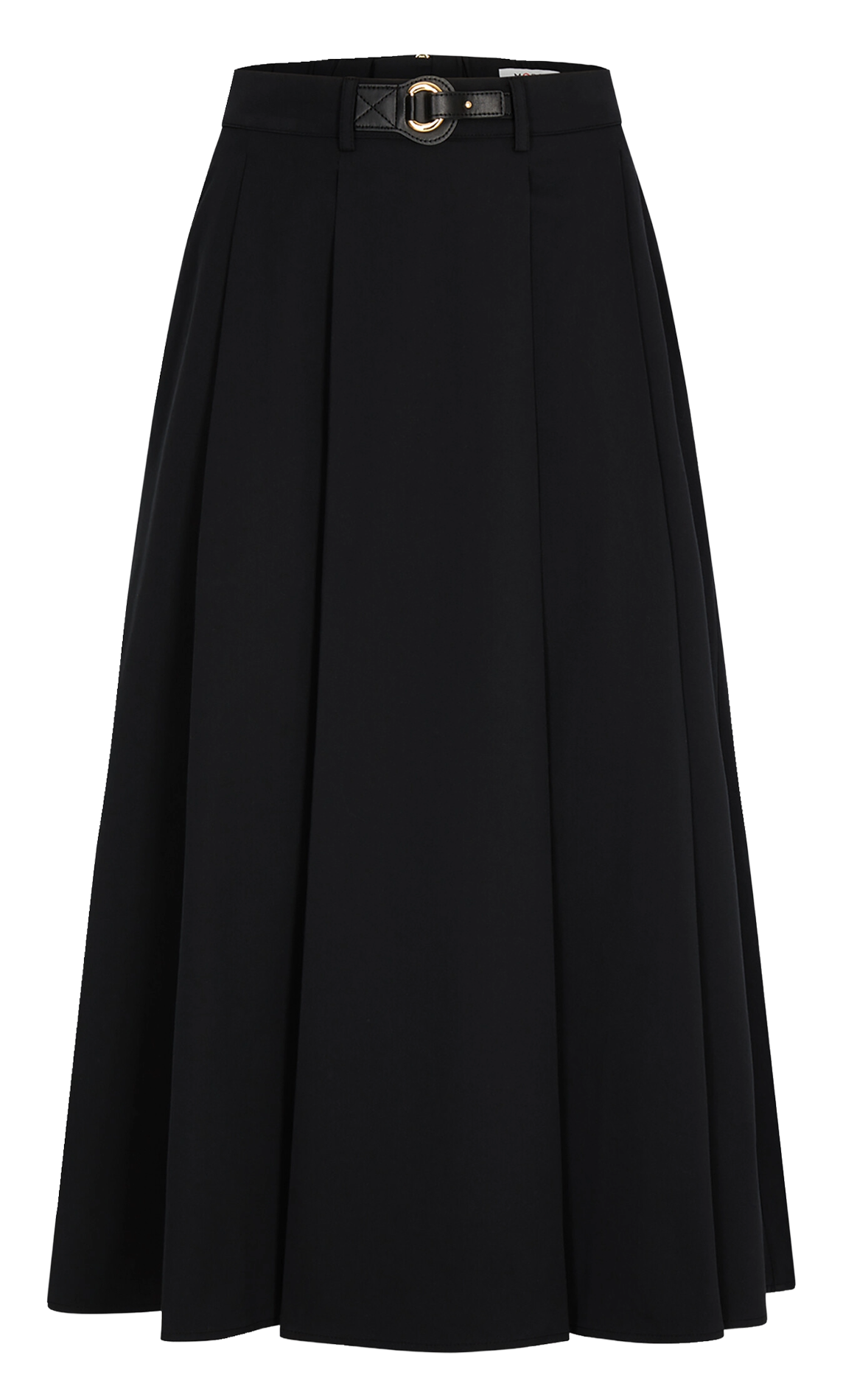 A-line midi skirt MORGAN Black