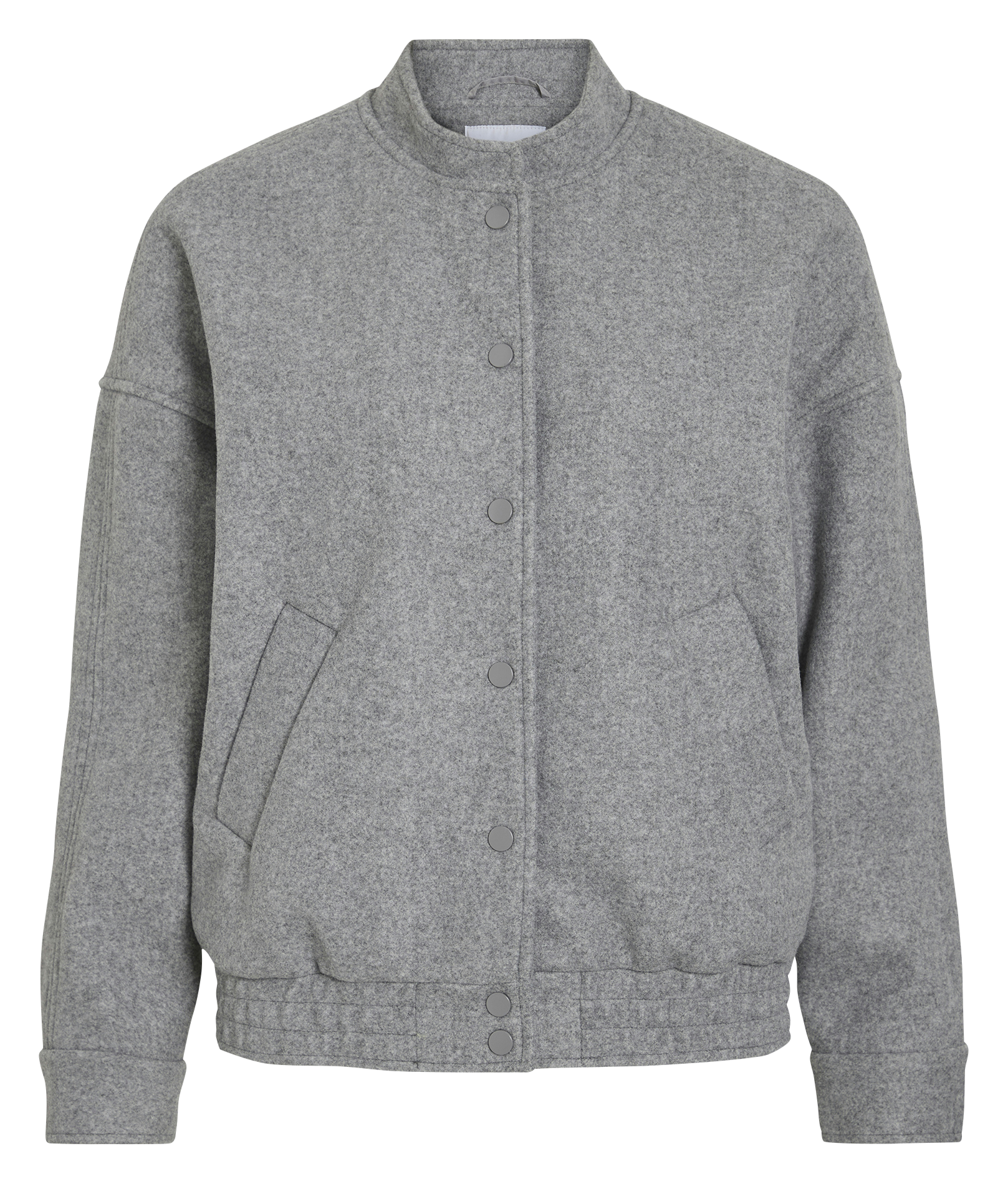 Blouson col rond  VILA Gris