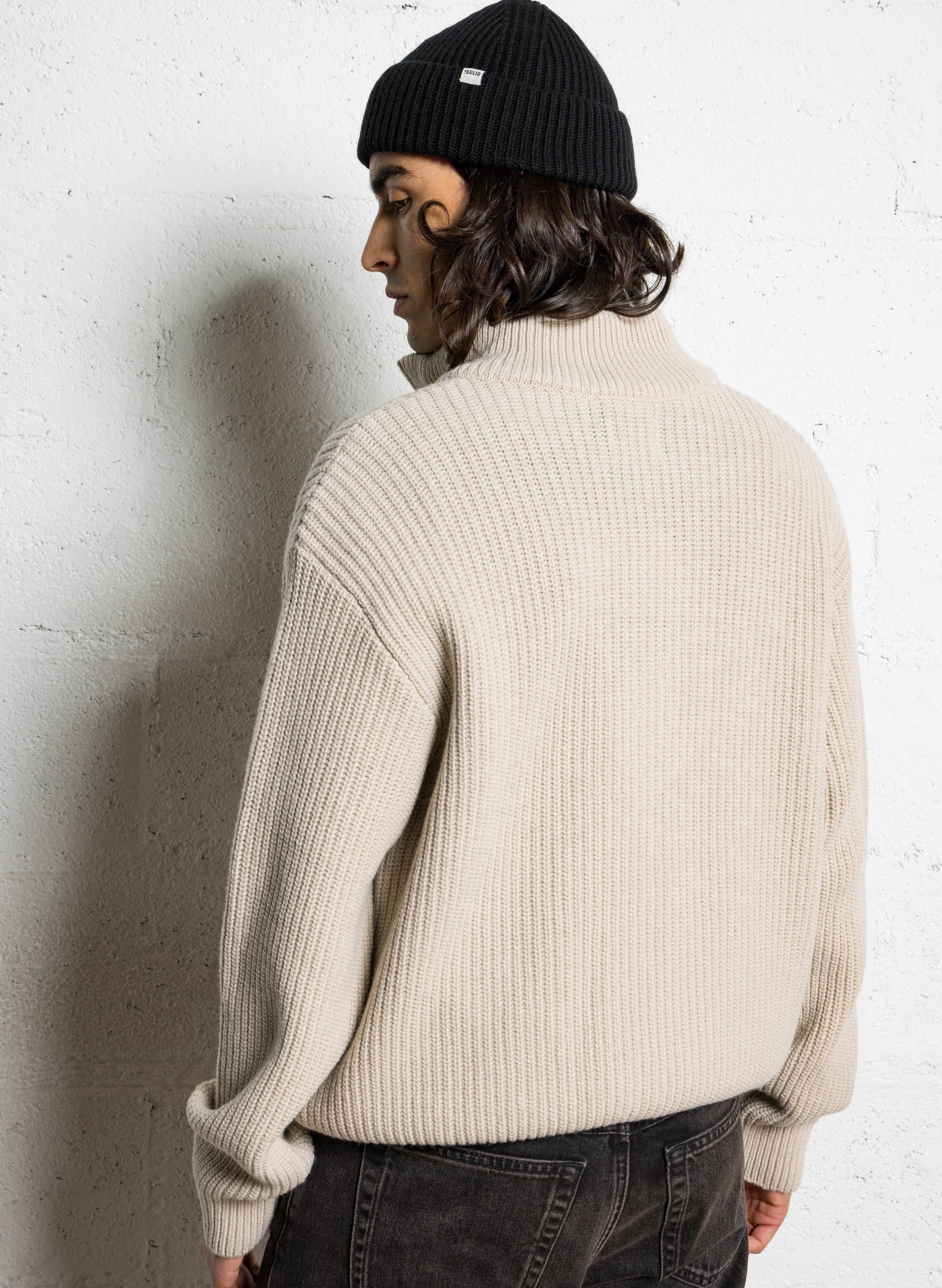 Troyer aus Wolle COLORFUL STANDARD Weiss