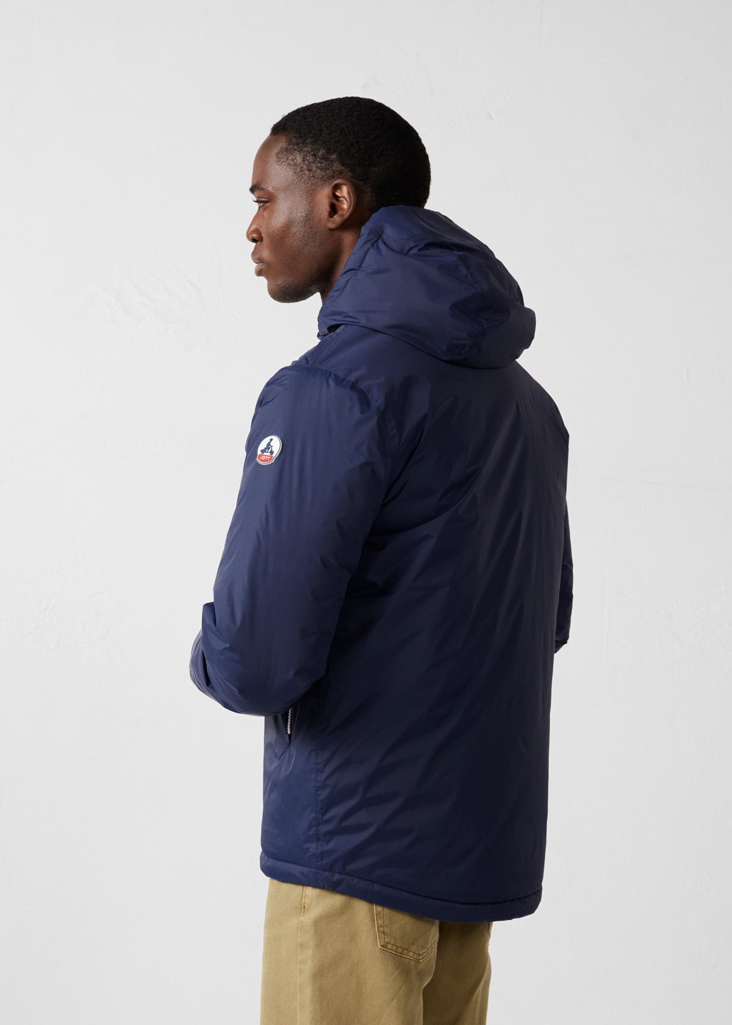 Reversible down jacket [color]/bluestone brummen JOTT Blue