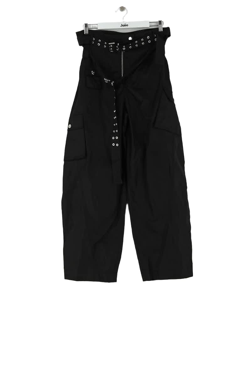 Wide trousers GANNI - Seconde Main Black