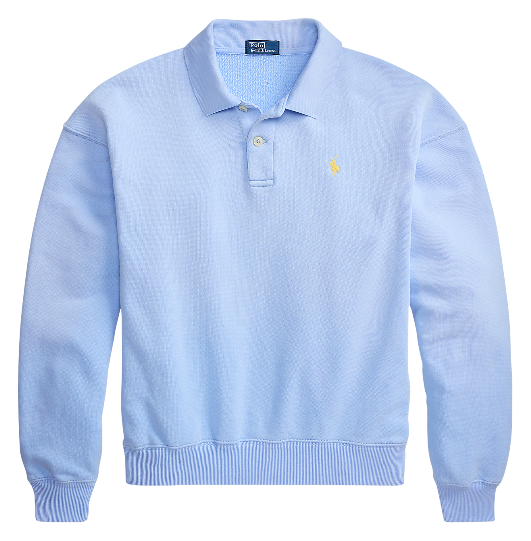 Camiseta polo lisa con logo POLO RALPH LAUREN Azul