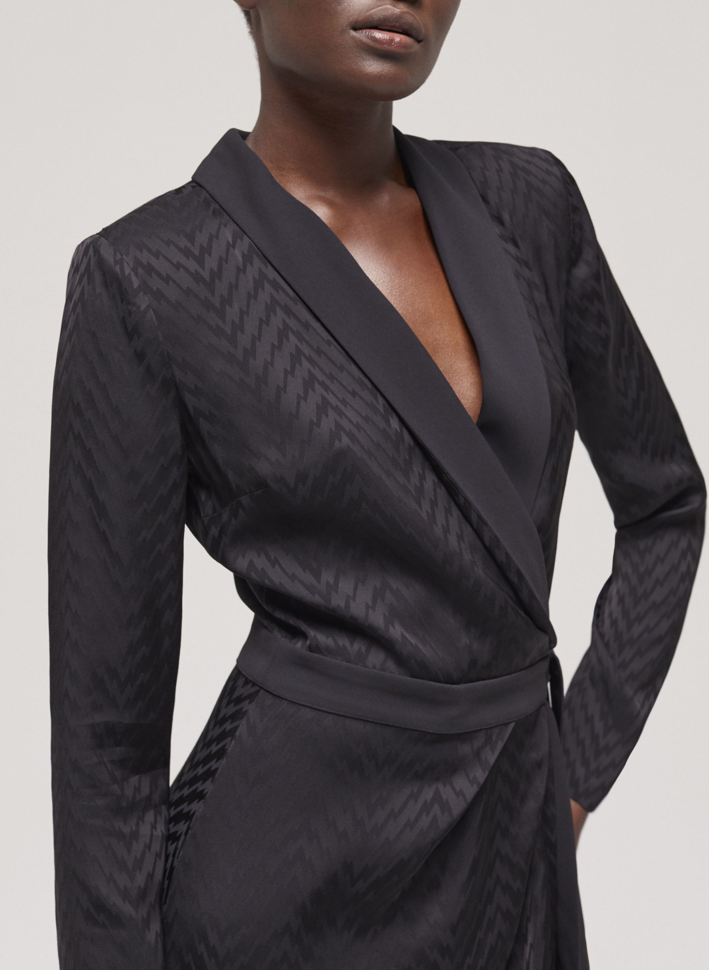 Robe courte portefeuille THE KOOPLES Noir