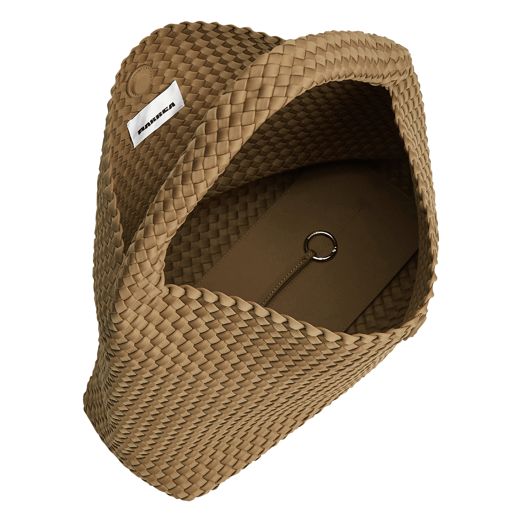 Geflochtene Handtasche MARREA Beige