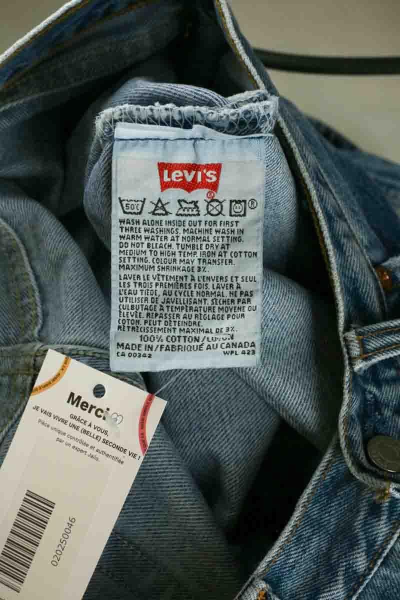 501 straight jeans LEVI'S - Seconde main Blue