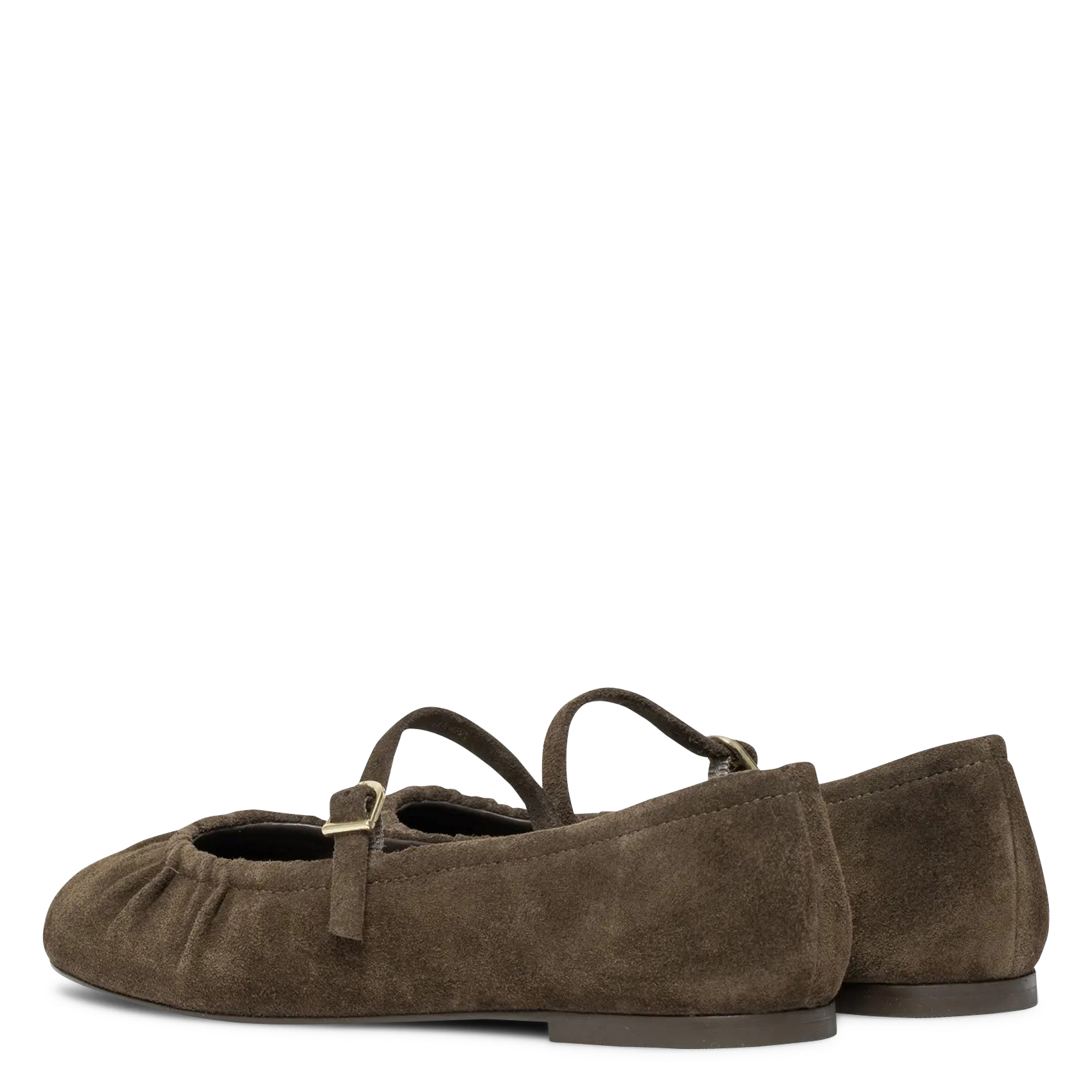 Ballerines en cuir BOCAGE Vert