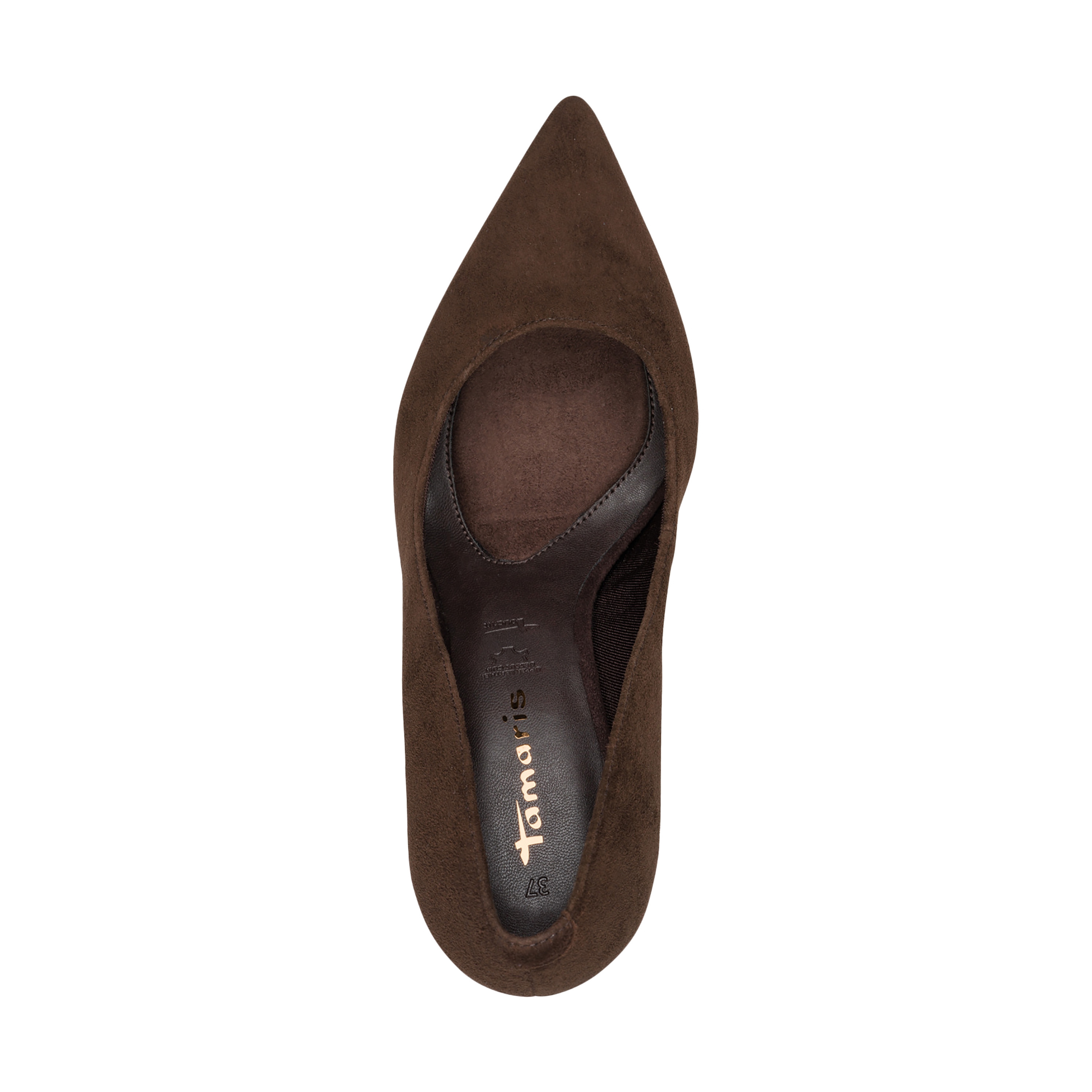 Leather high heels TAMARIS Brown