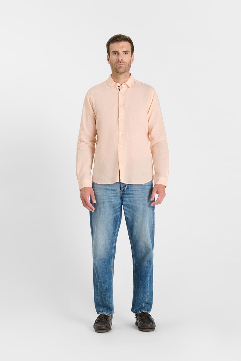 Buttoned shirt LE TEMPS DES CERISES Orange