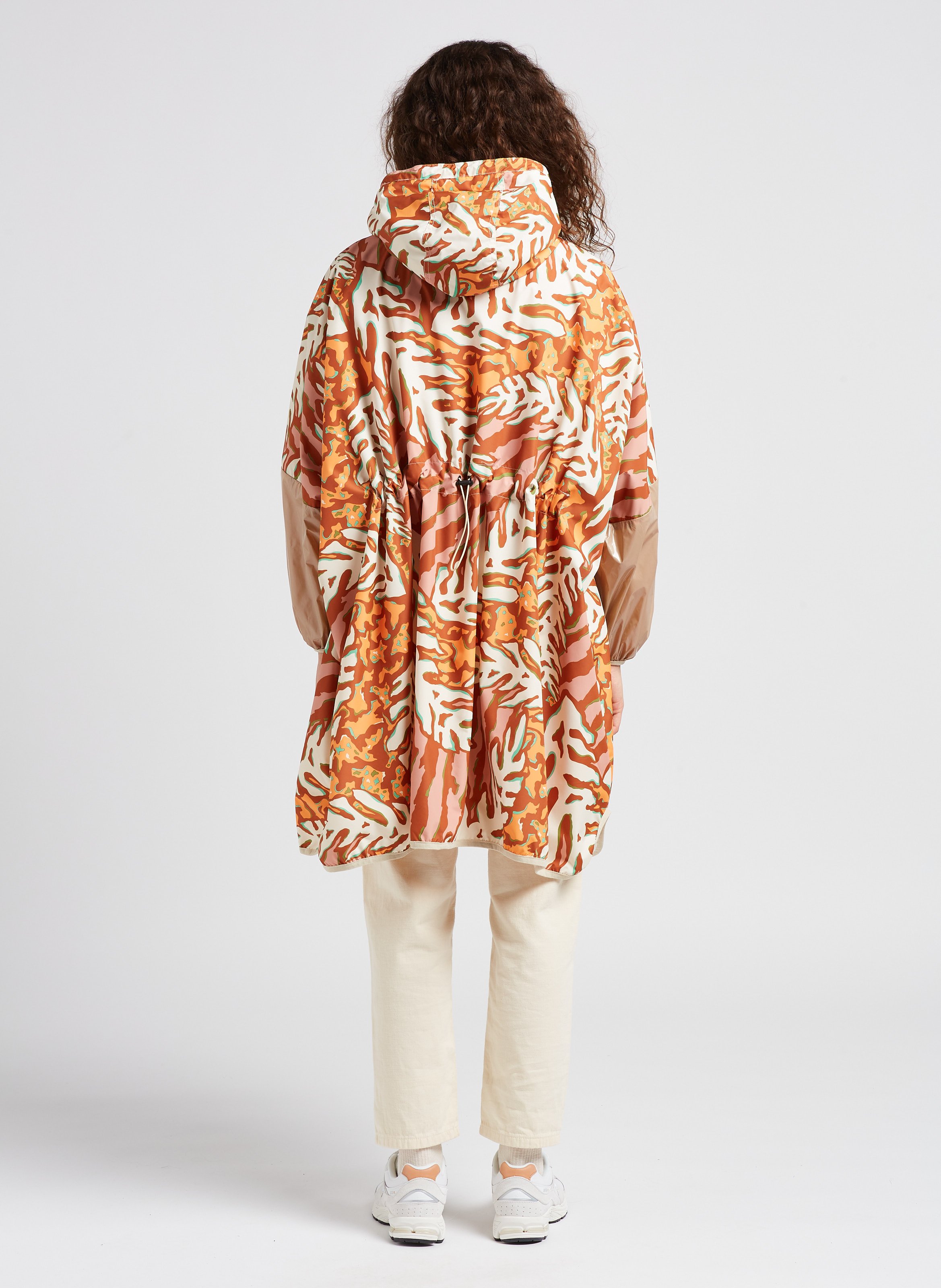 Coupe-vent ample à capuche  OOF Multicolore