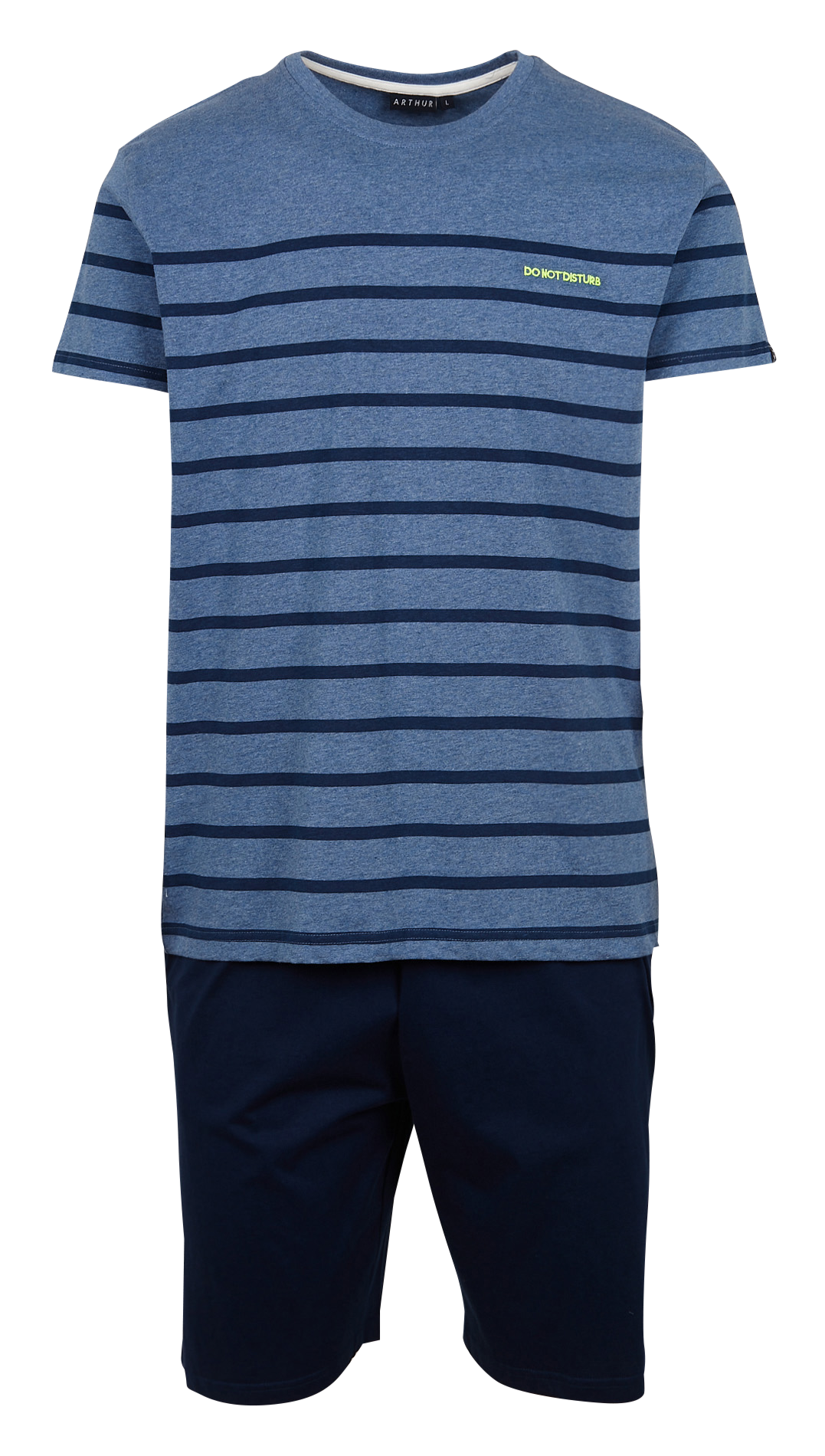 Ensemble pyjama rayé en coton ARTHUR Bleu