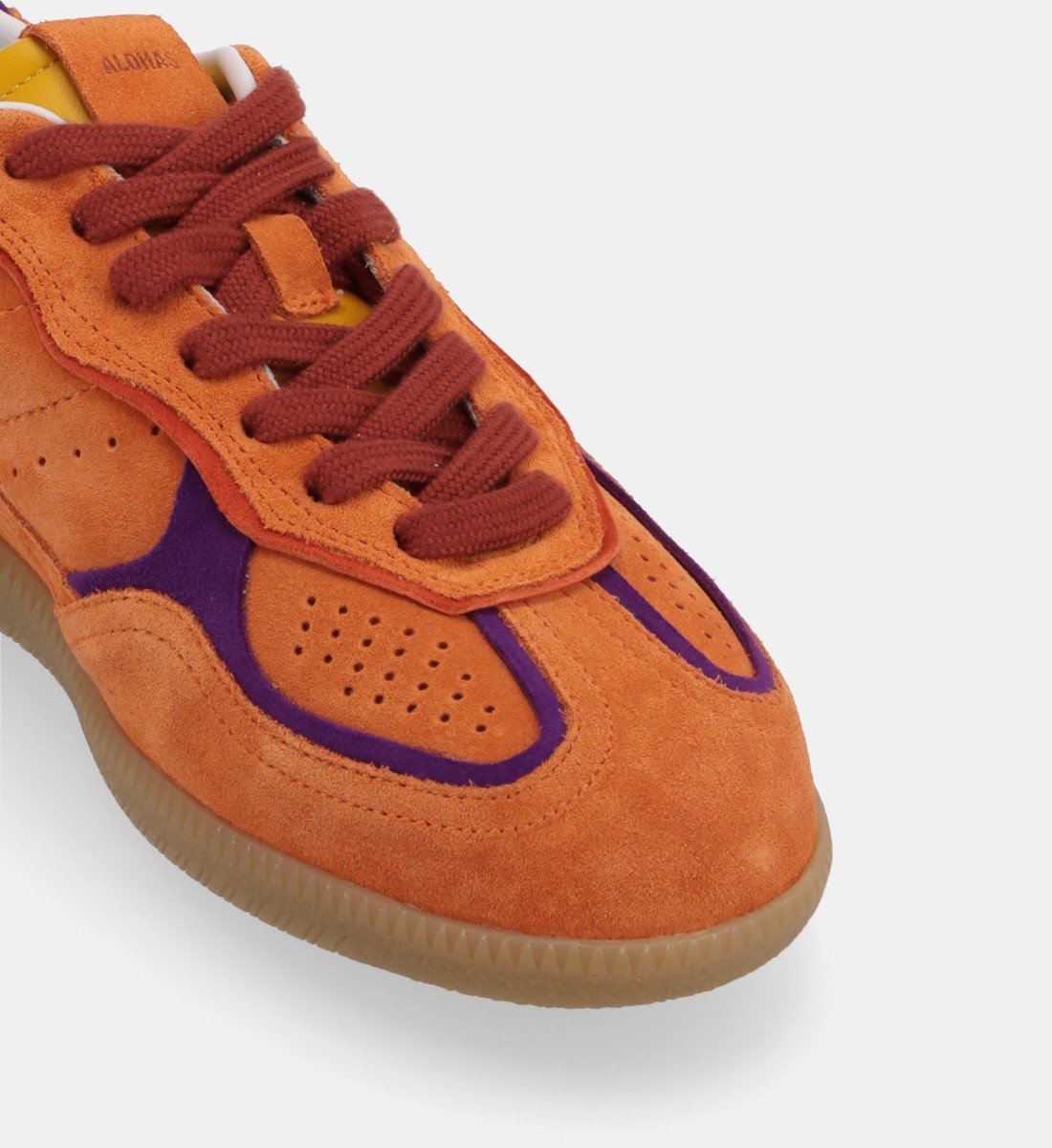 Low-top suede sneakers ALOHAS Orange