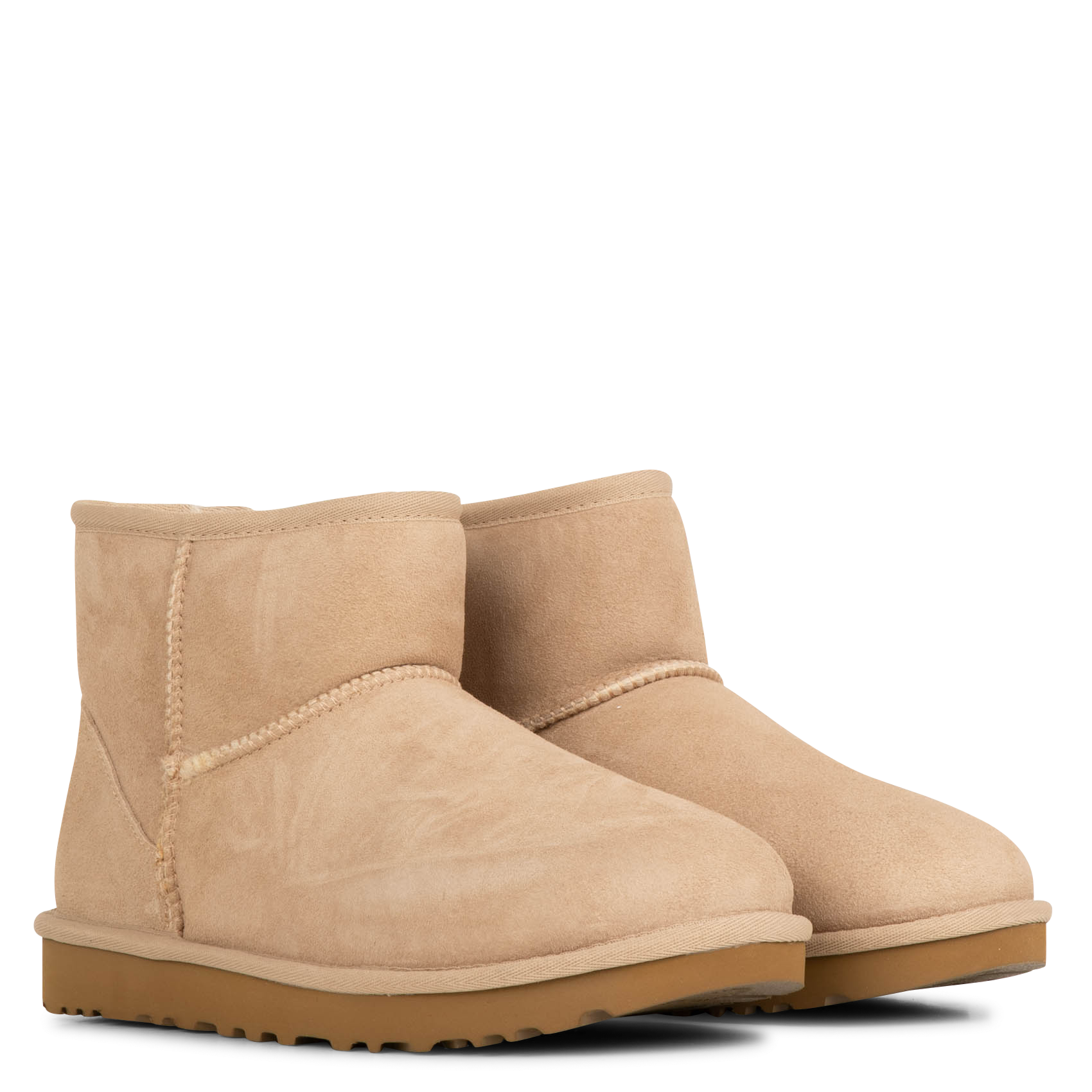 Boots en cuir velours UGG Beige