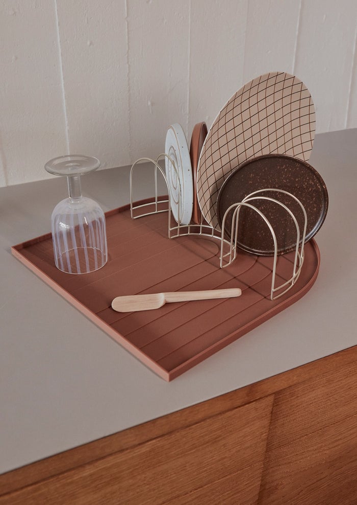 Iron dish rack OYOY LIVING DESIGN Grey