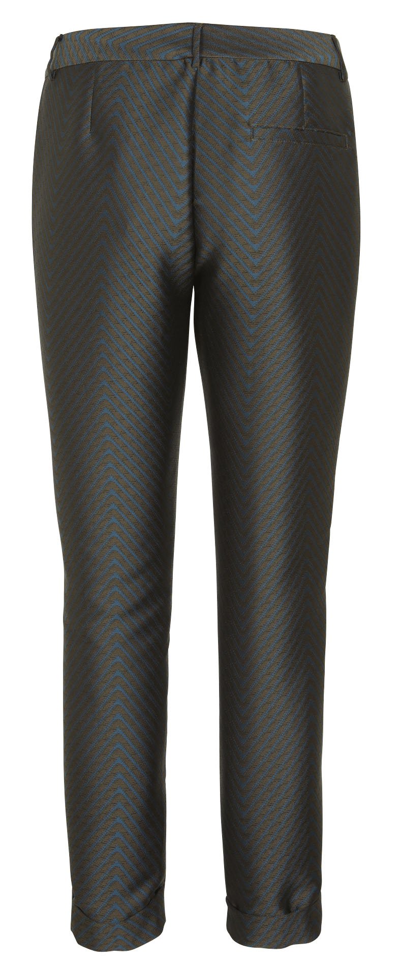 Pantalon droit satiné Fanny  MOMONI Vert