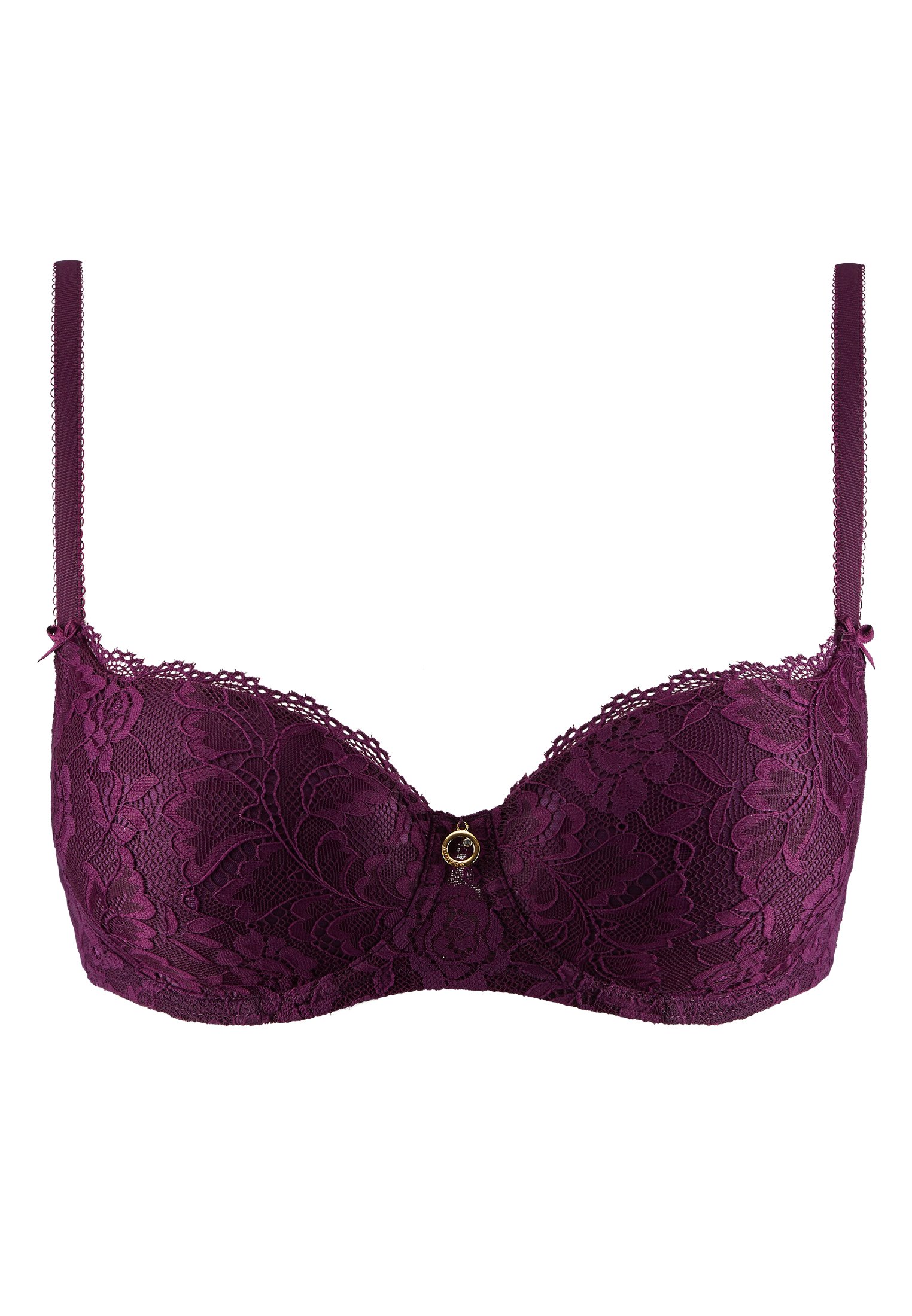A Fleur De Toi padded demi-cup bra AUBADE Purple