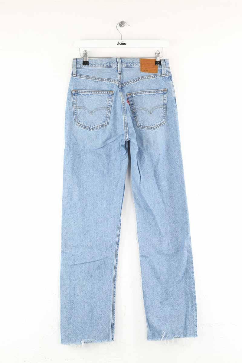 501? straight cotton jeans LEVI'S - Seconde main Blue