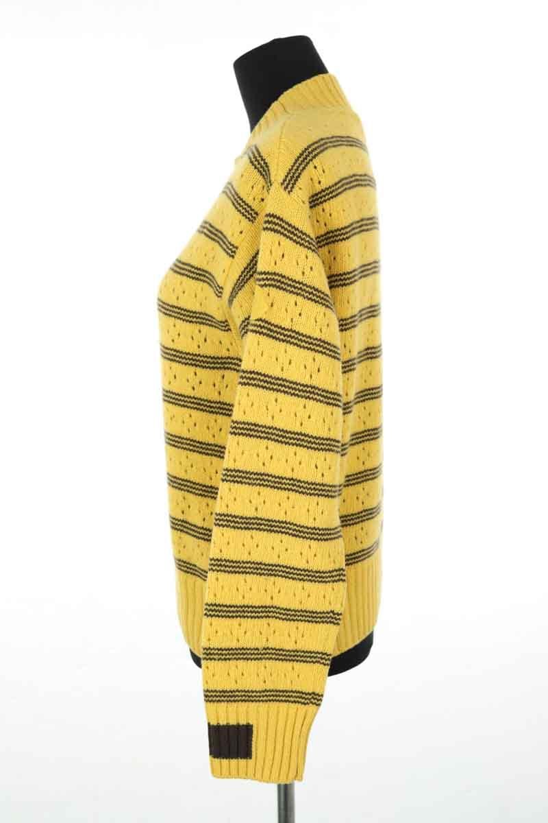 Wool sweater MONCLER - Seconde Main Yellow