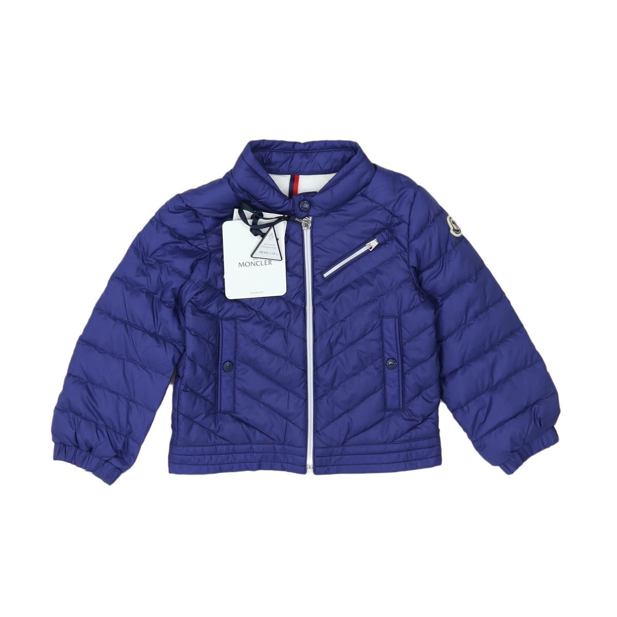 Blue baby puffer jacket - 24 months MONCLER - Seconde Main Blue