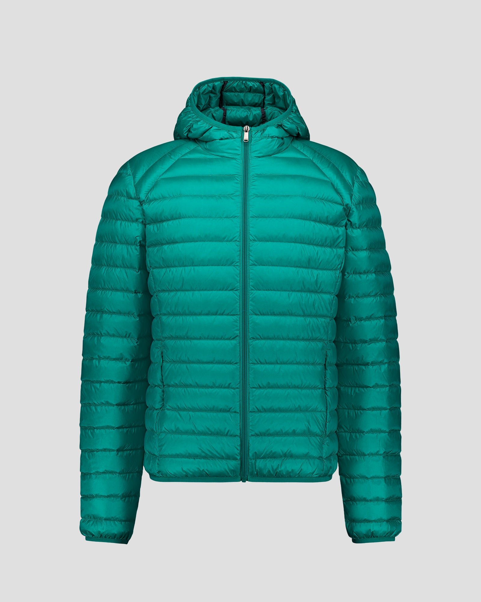 Lightweight hooded puffer jacket nico JOTT Green