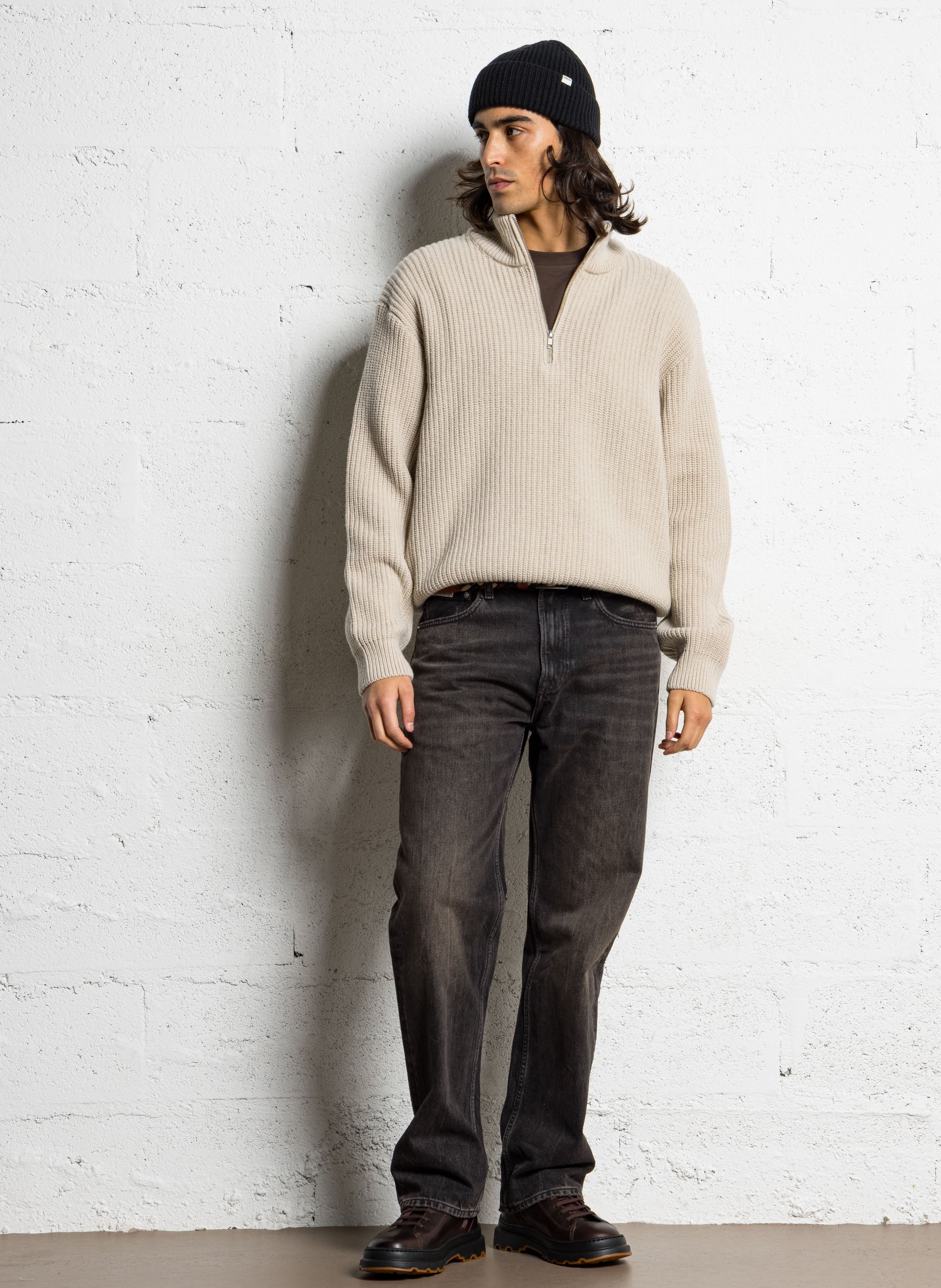 Boots en cuir CAMPER Marron