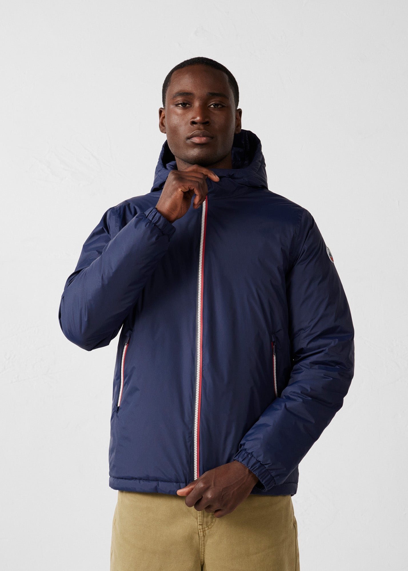 Reversible down jacket [color]/bluestone brummen JOTT Blue