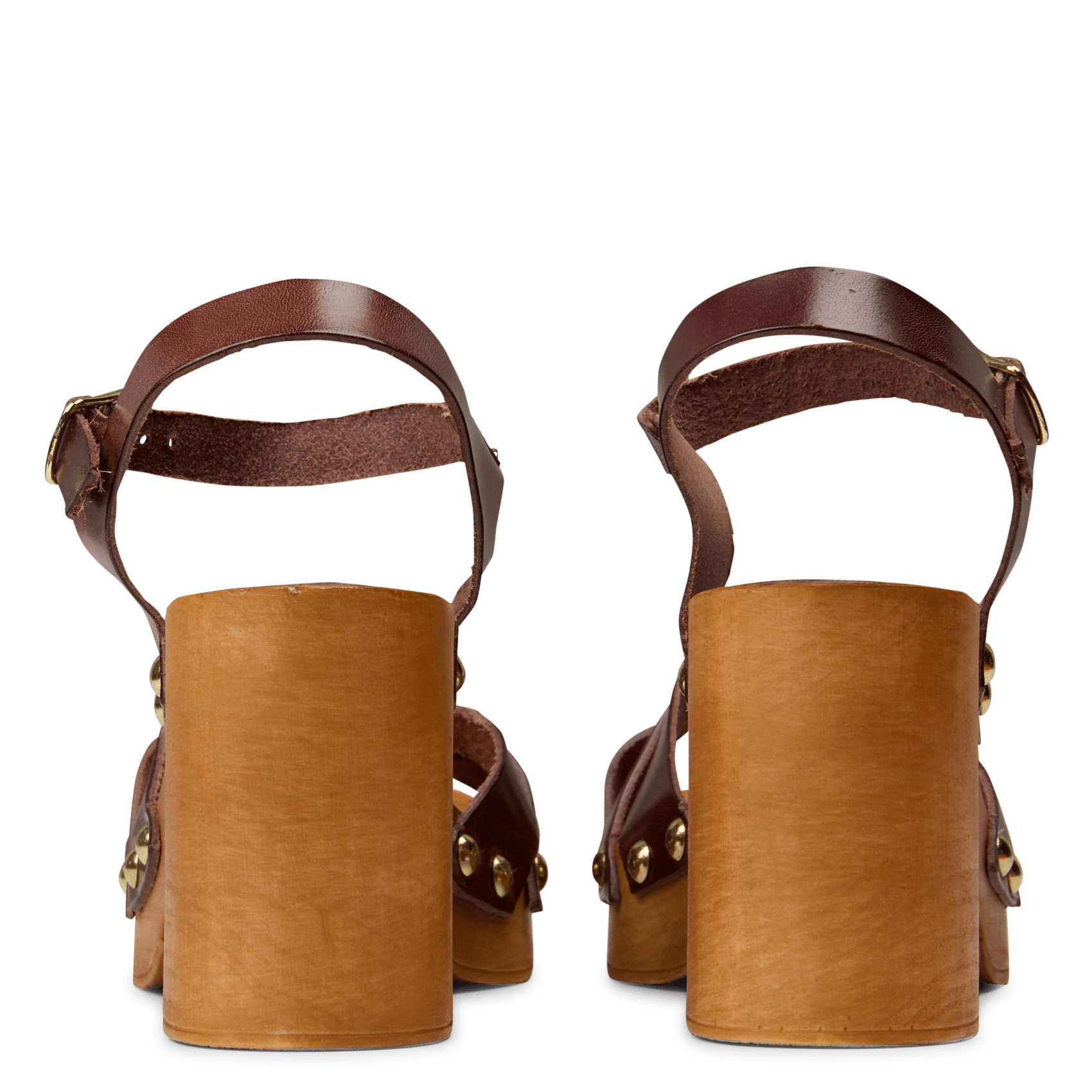 High sandals MELLOW YELLOW Brown