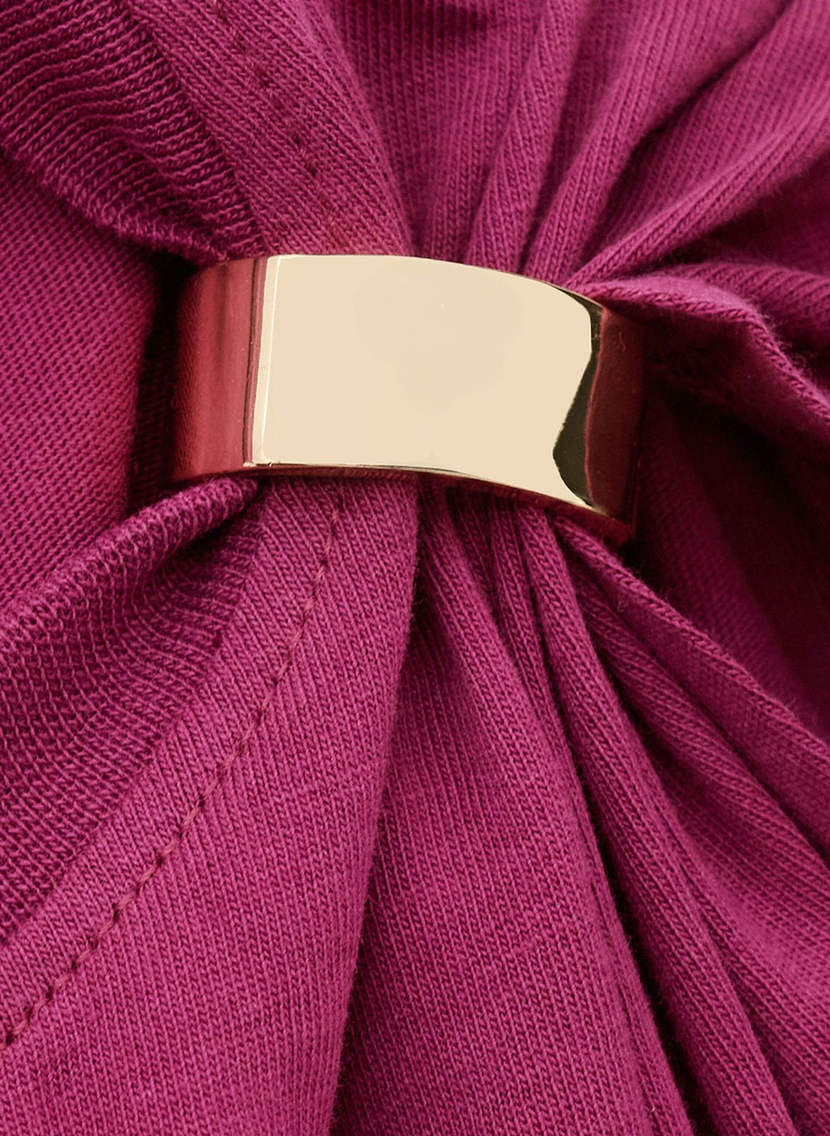 Tee-shirt col rond  BA&SH Violet