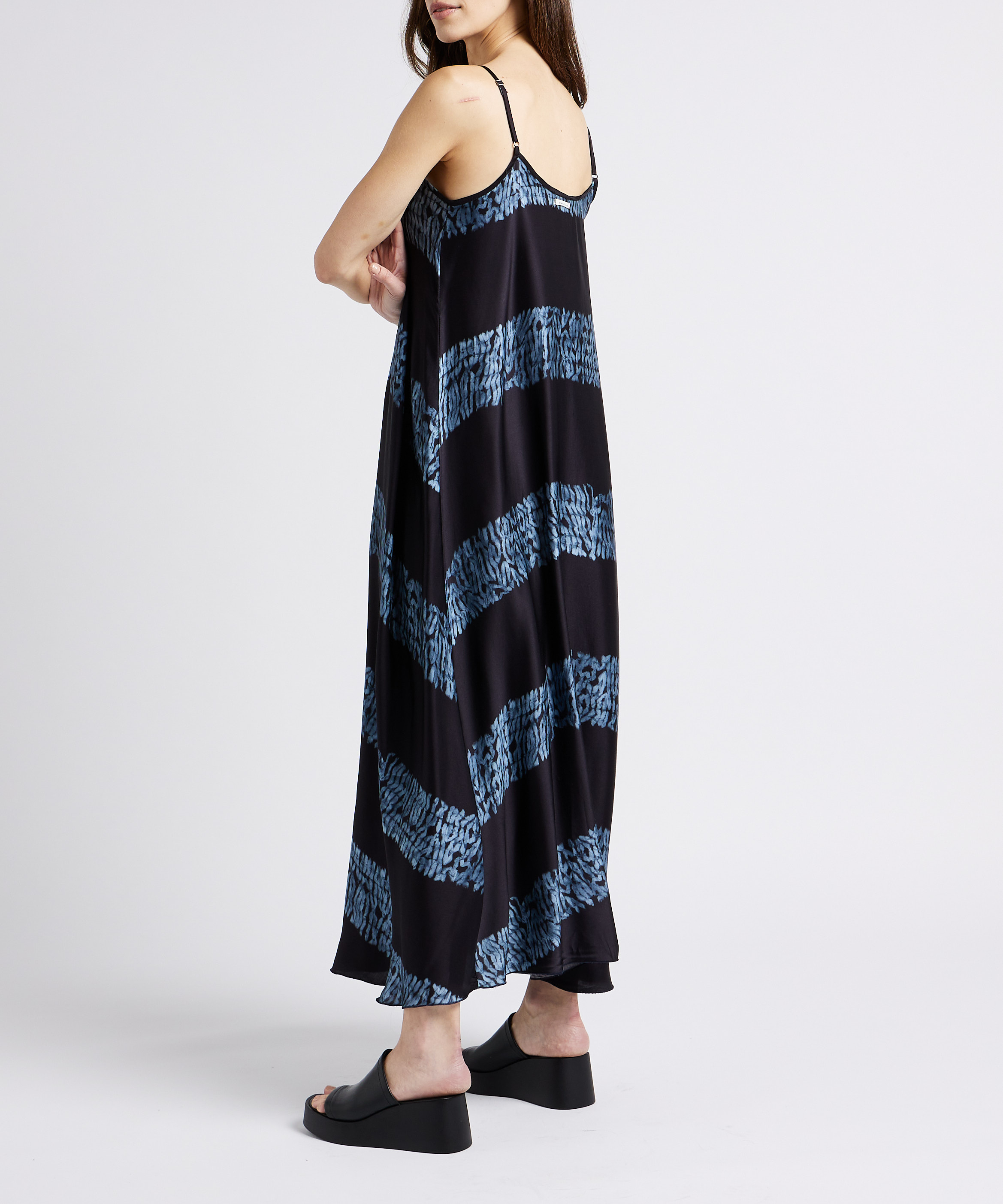 Leather wedge mules JONAK Black