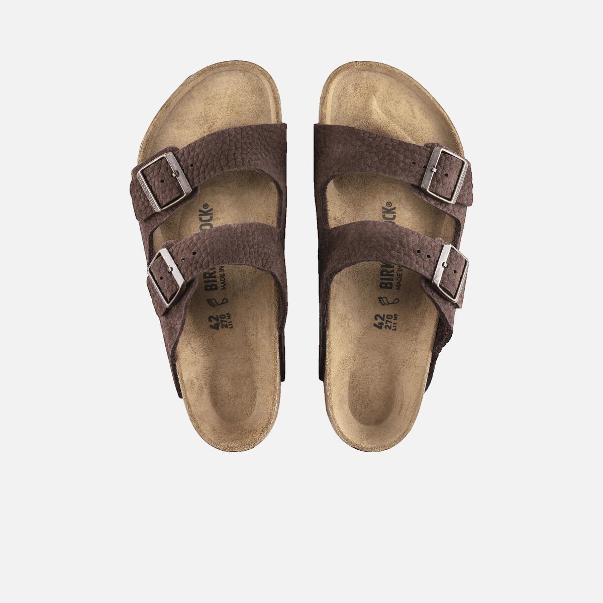 Arizona flat sandals BIRKENSTOCK Brown