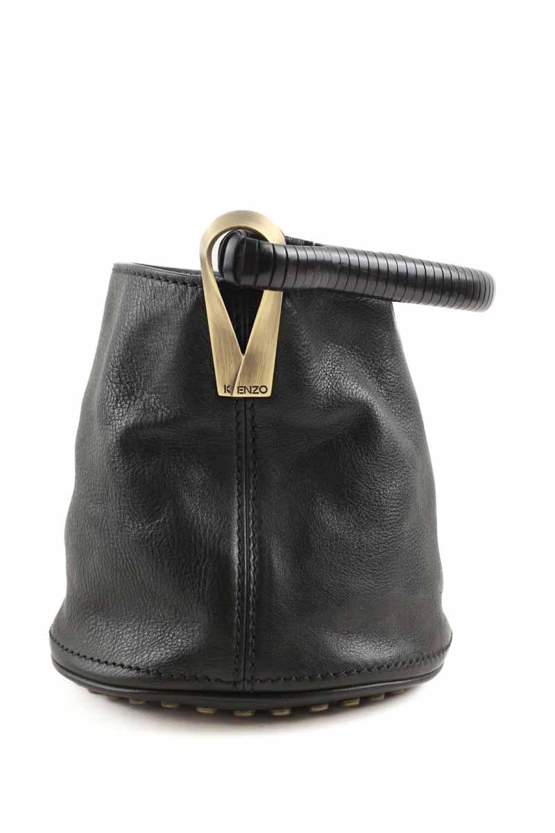 Handbag KENZO - SECONDE MAIN Black