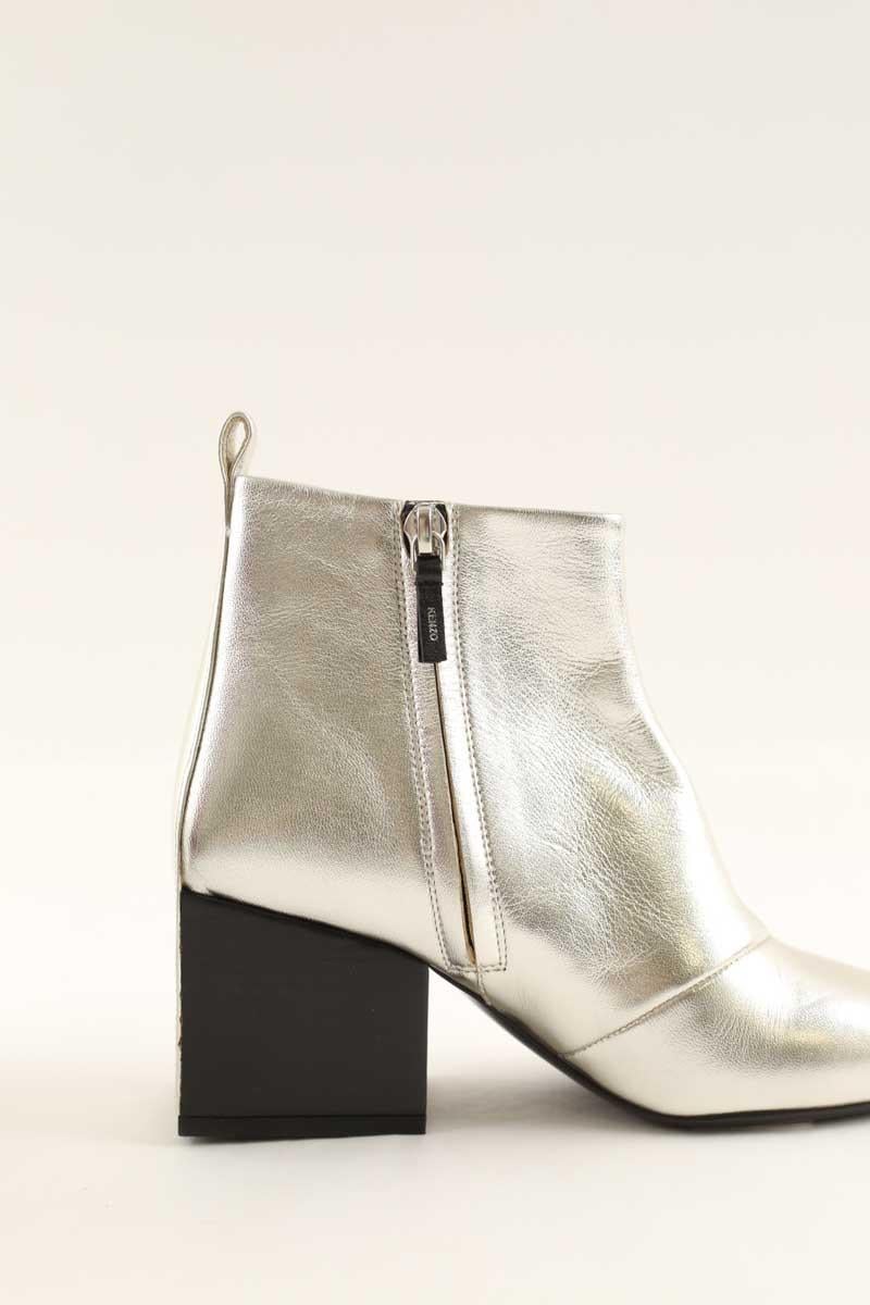 Ankle boots KENZO - SECONDE MAIN Silver