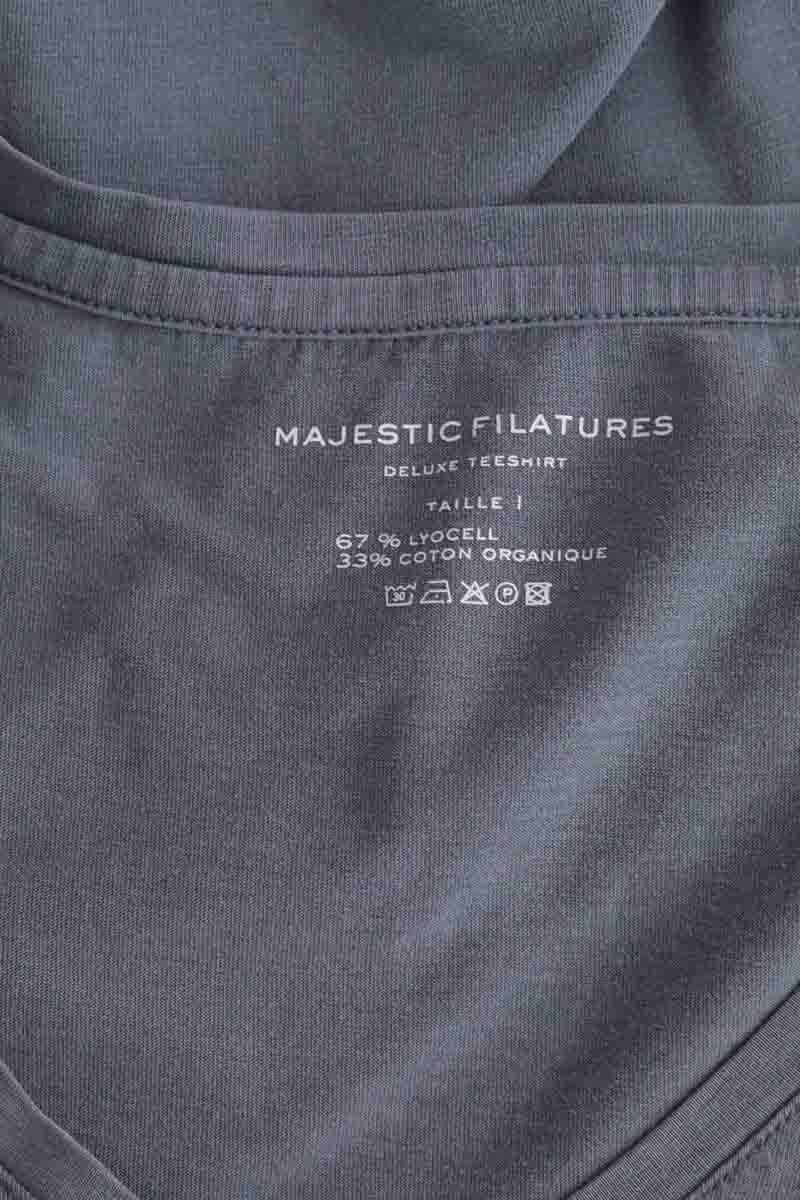 T-shirt MAJESTIC FILATURES - SECONDE MAIN Grey
