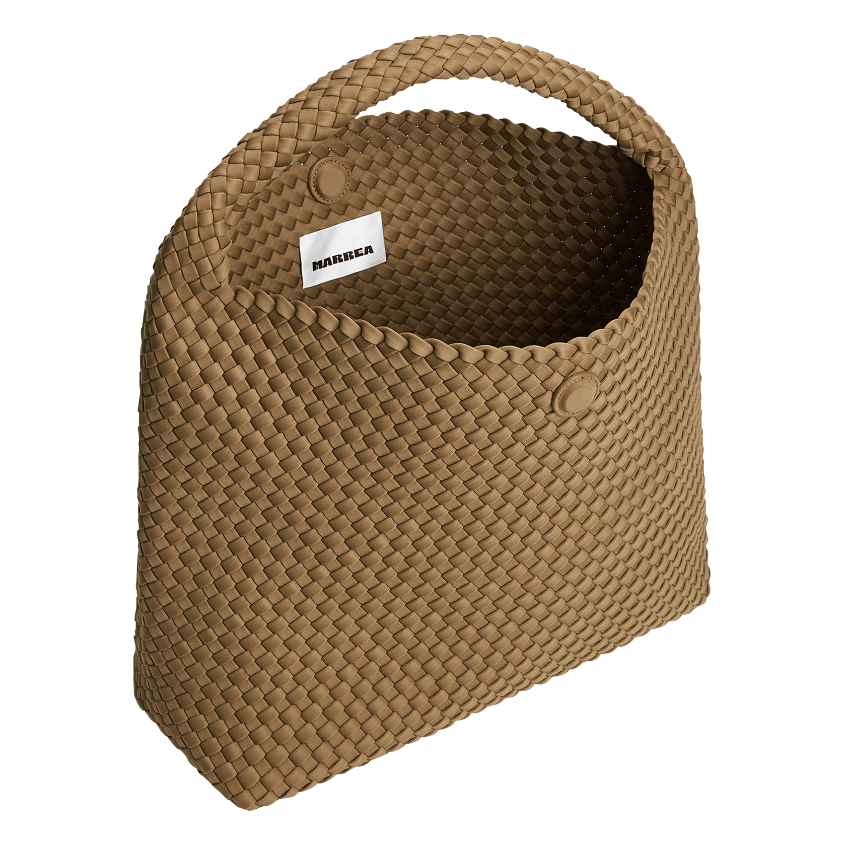 Geflochtene Handtasche MARREA Beige