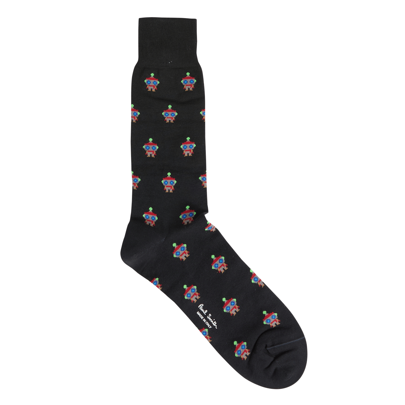 Socken aus Baumwoll-Mix mit Print PAUL SMITH Grau