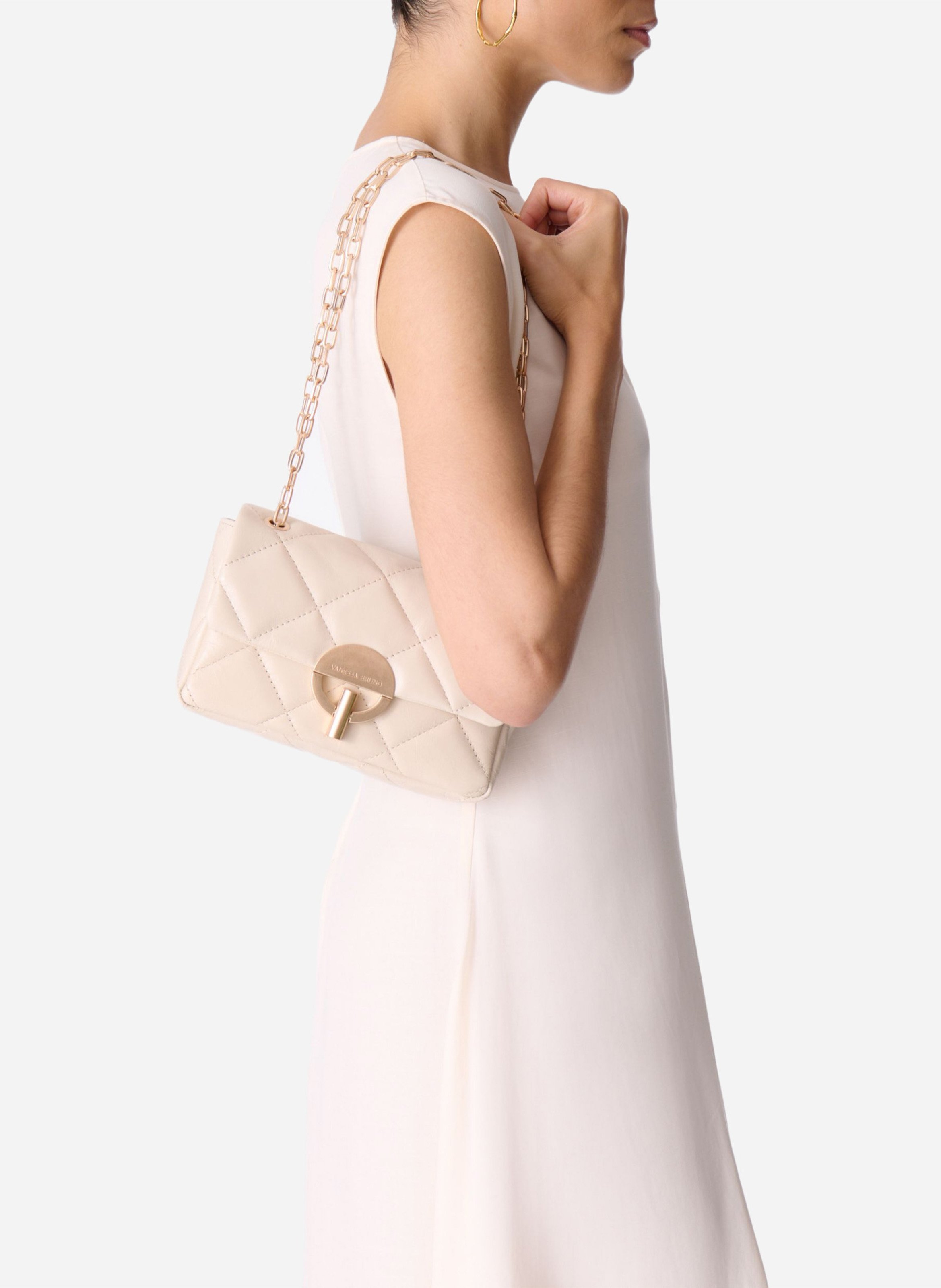 Brieftasche aus Leder VANESSA BRUNO Grau